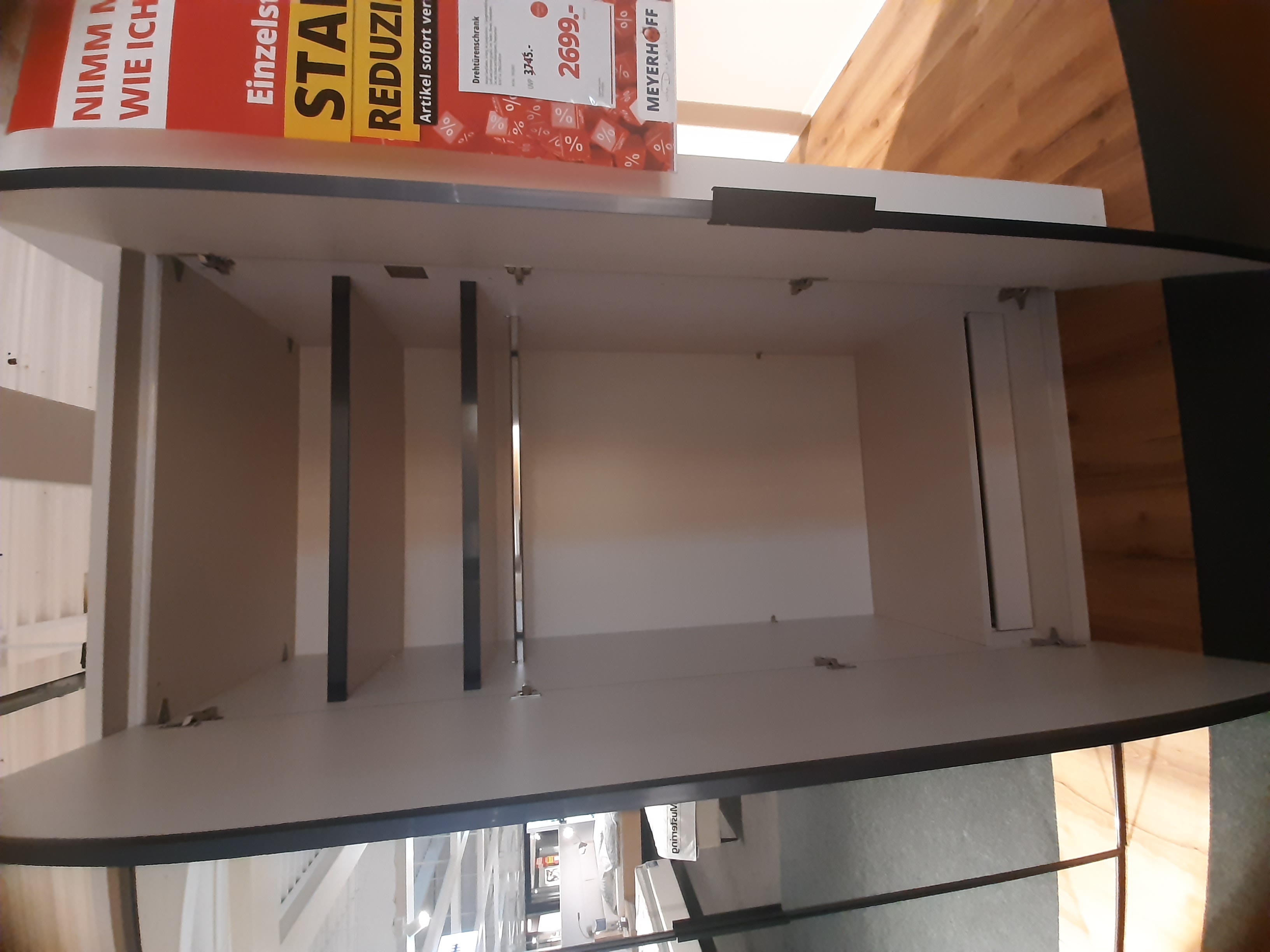 Drehtürenschrank 6 türig, Korpus Sand - Covelo