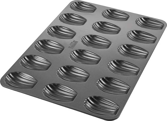 Bärentatzen-/Madeleine Blech - Einzelform 6,5 cm, 37 x 26 x 1,5 cm