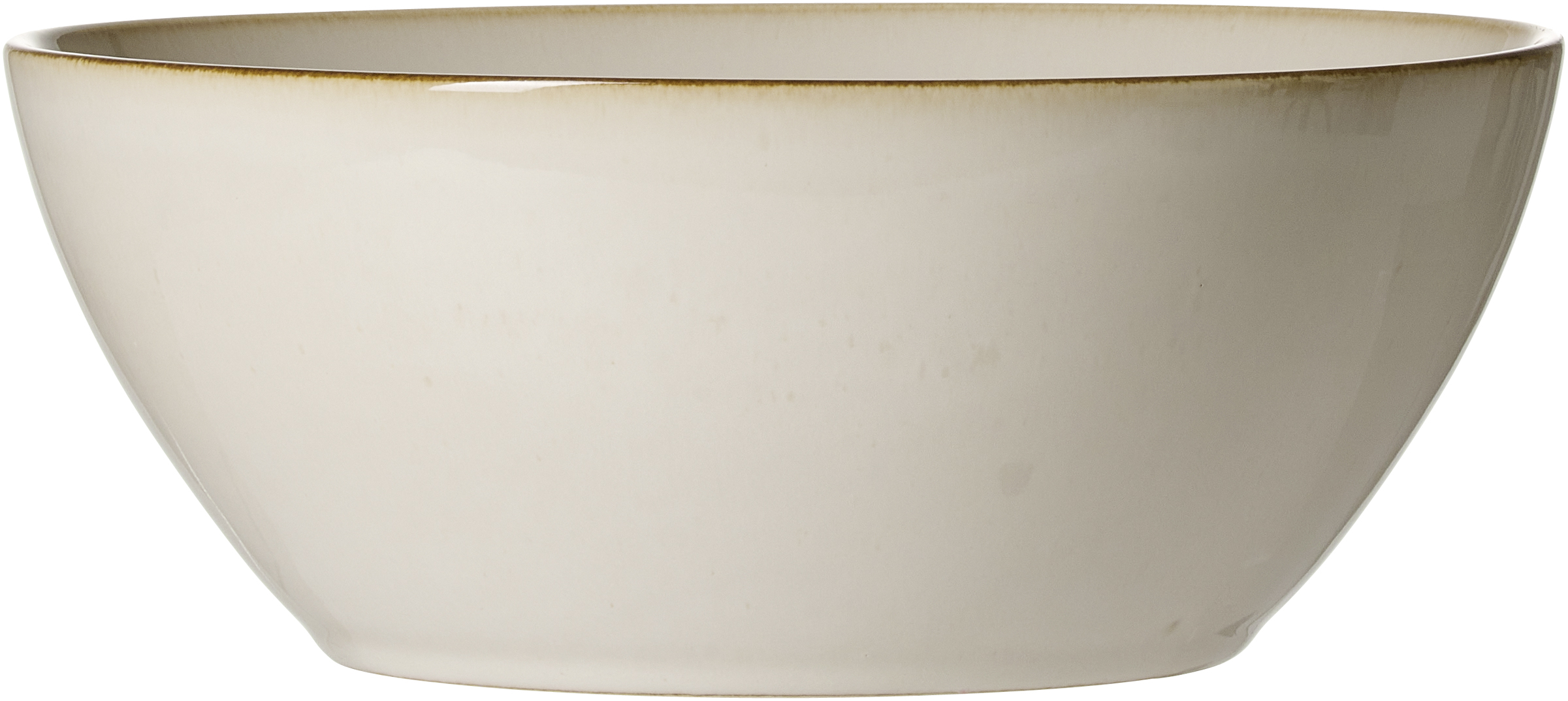 Schale Olivia - steingut, beige, 23cm