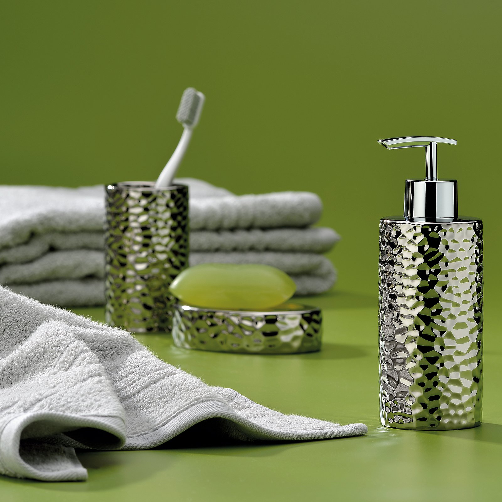 Becher Sterling 11 cm - Keramik silber