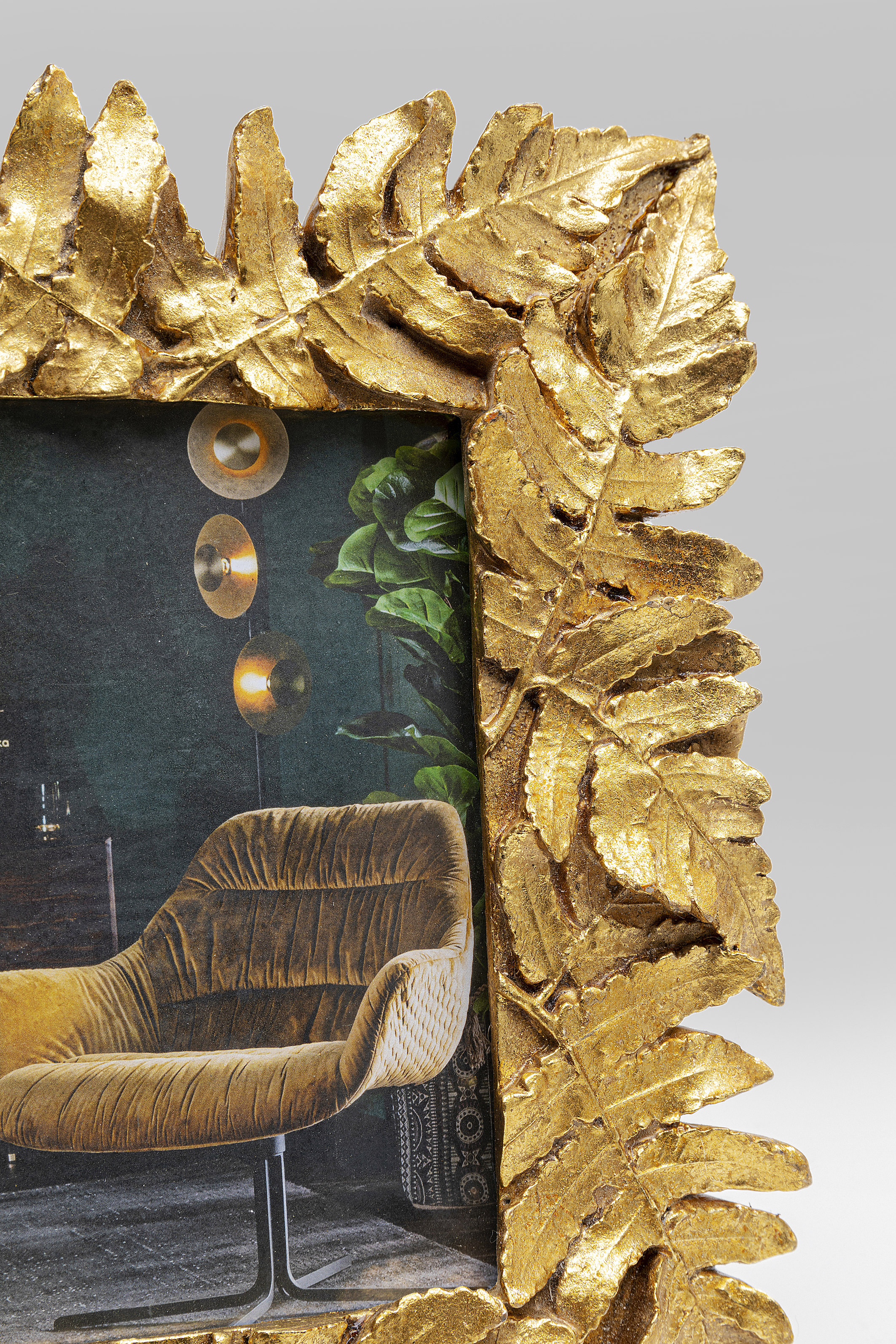 Bilderrahmen Gold Leaves - Cracked