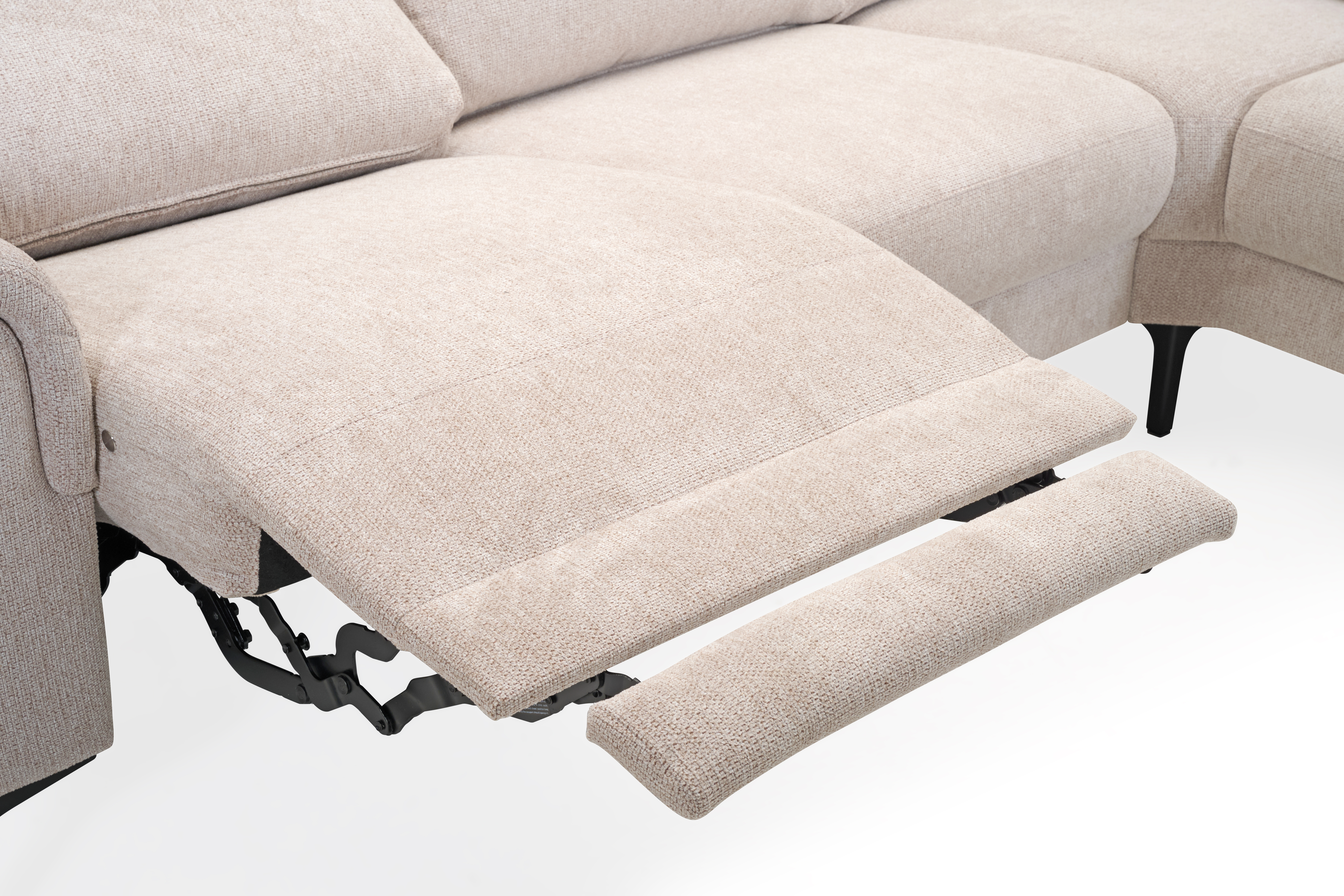 Ecksofa, Stoff Pale - LS26 Grace