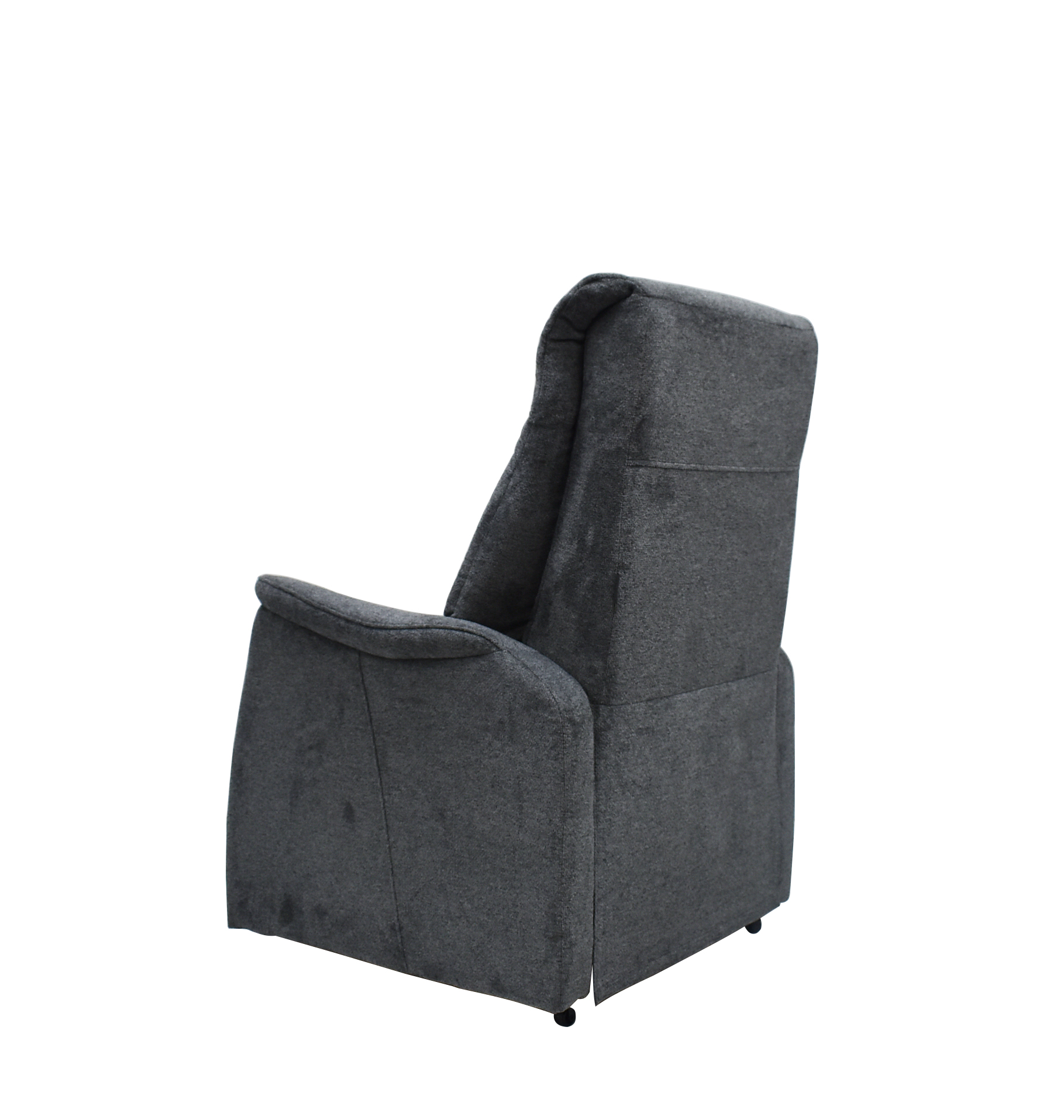Fernsehsessel, dunkelgrau, 2-motorisch - Mailo
