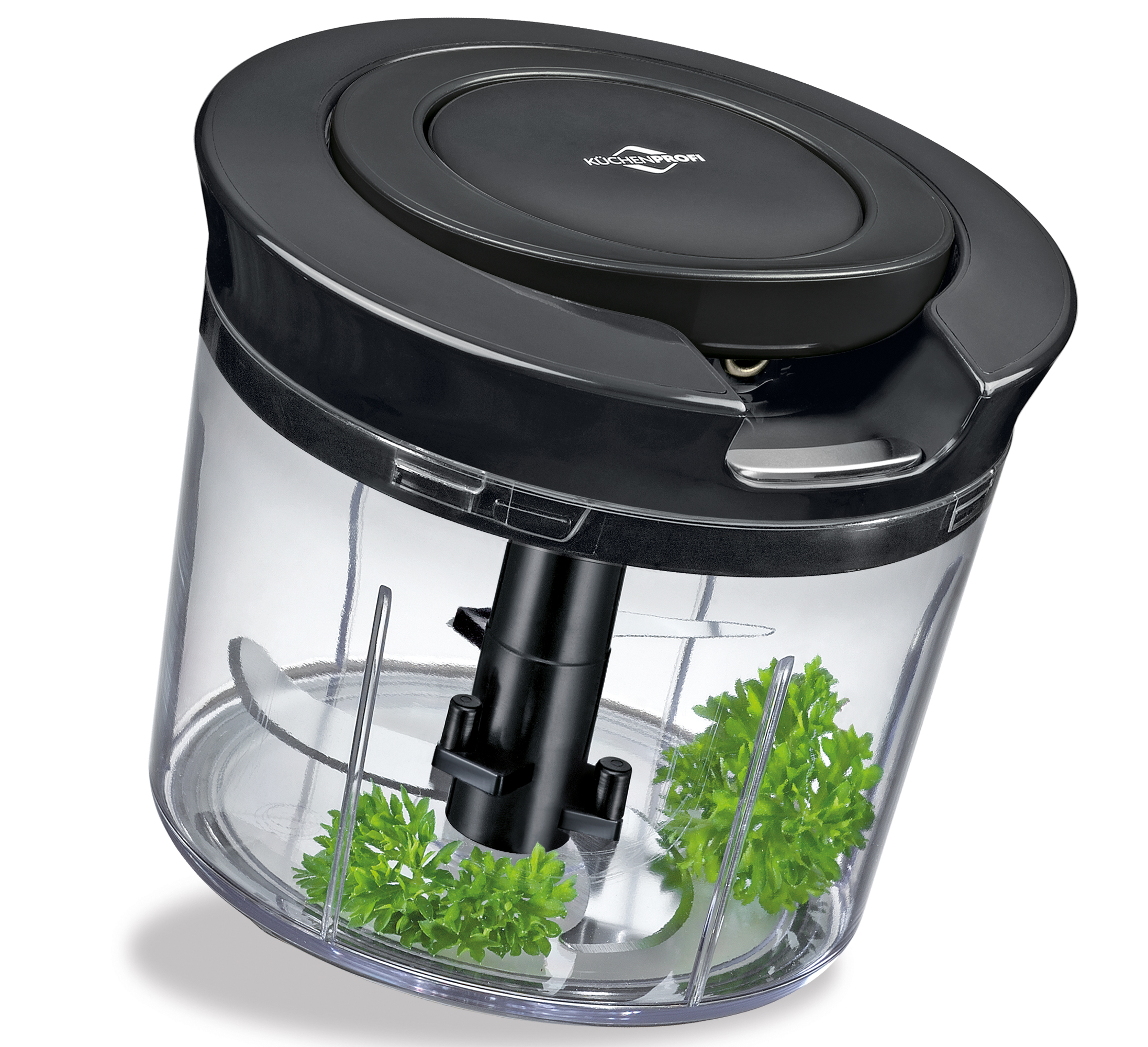 Multischneider Compacto - Kunststoff, schwarz/transparent, 15cm