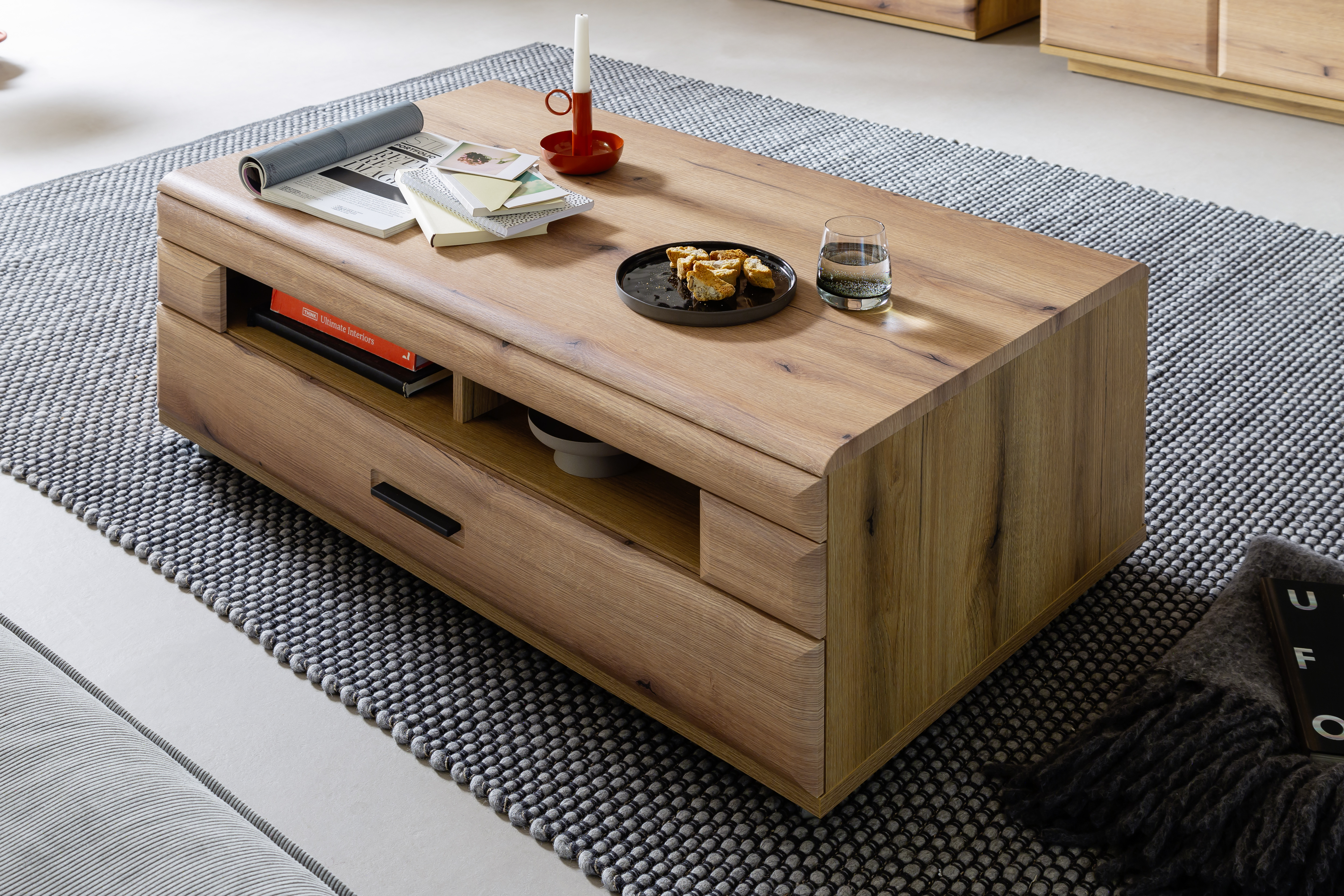 Couchtisch, Eiche Evoke Nachbildung - LS25 Careto