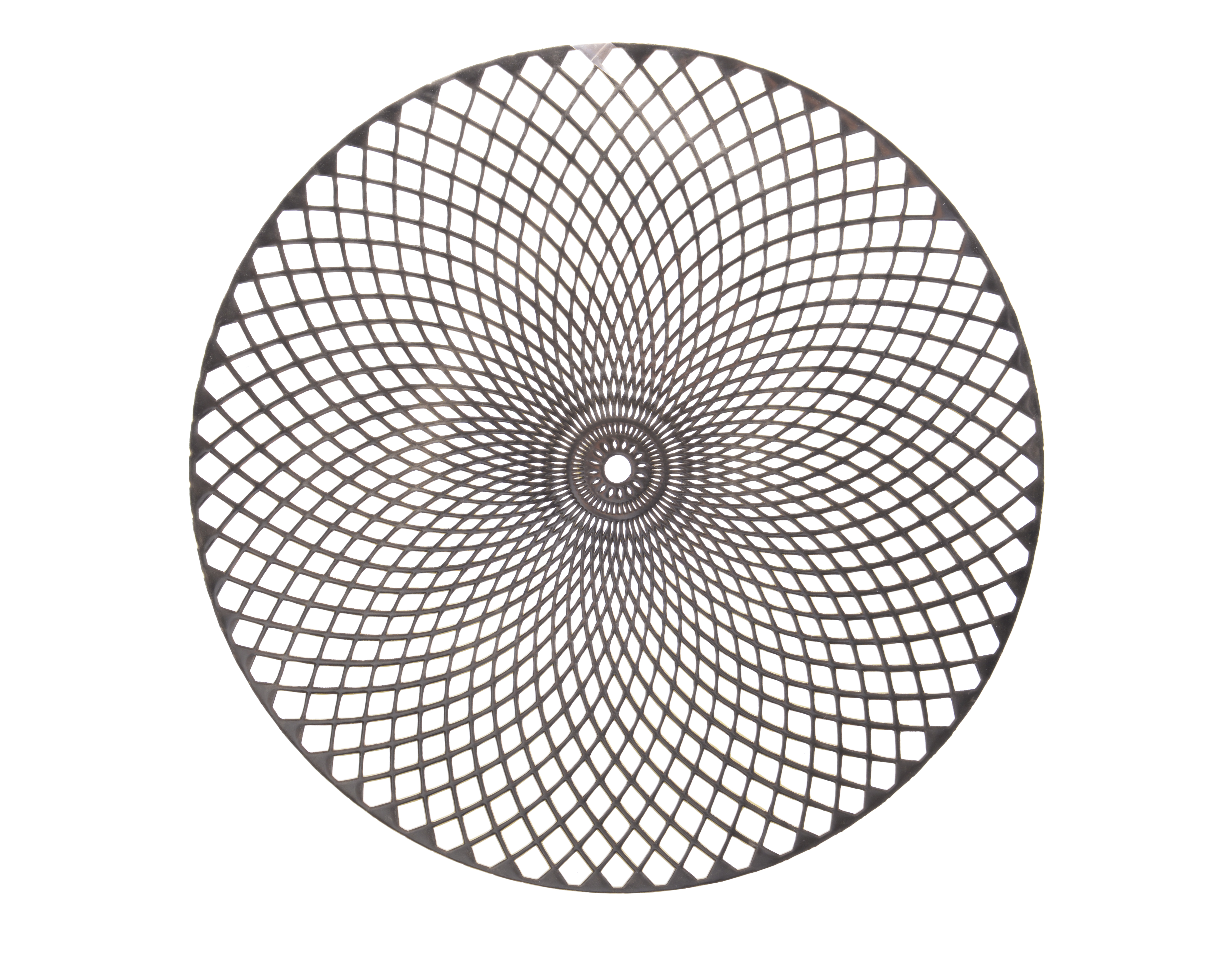 Tischset - gold, PVC, Ø38-H0.5cm