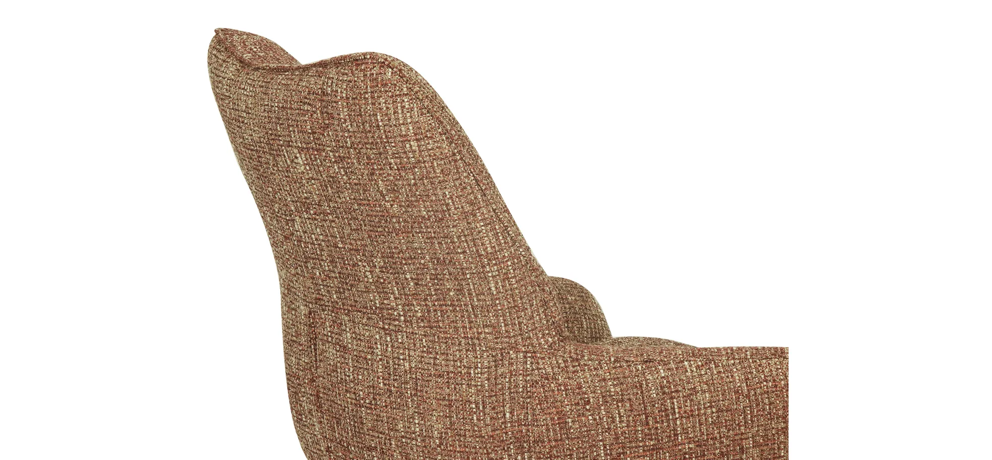 Armlehnstuhl, Stoff bordeaux - Mattea