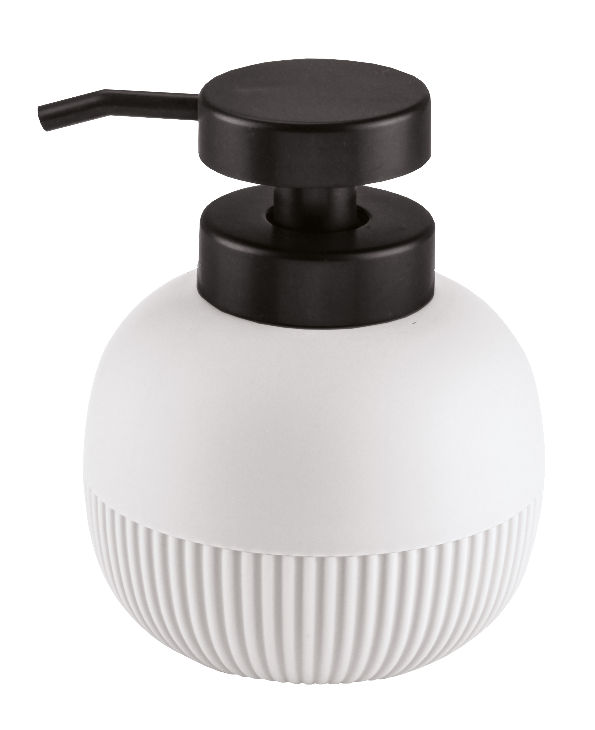 Seifenspender, Scout, Weiß - ABS gummiert