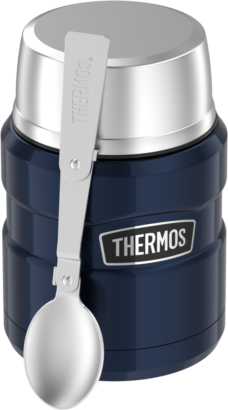 Speisegefäß, ca. 0,47l, blau - THERMOS