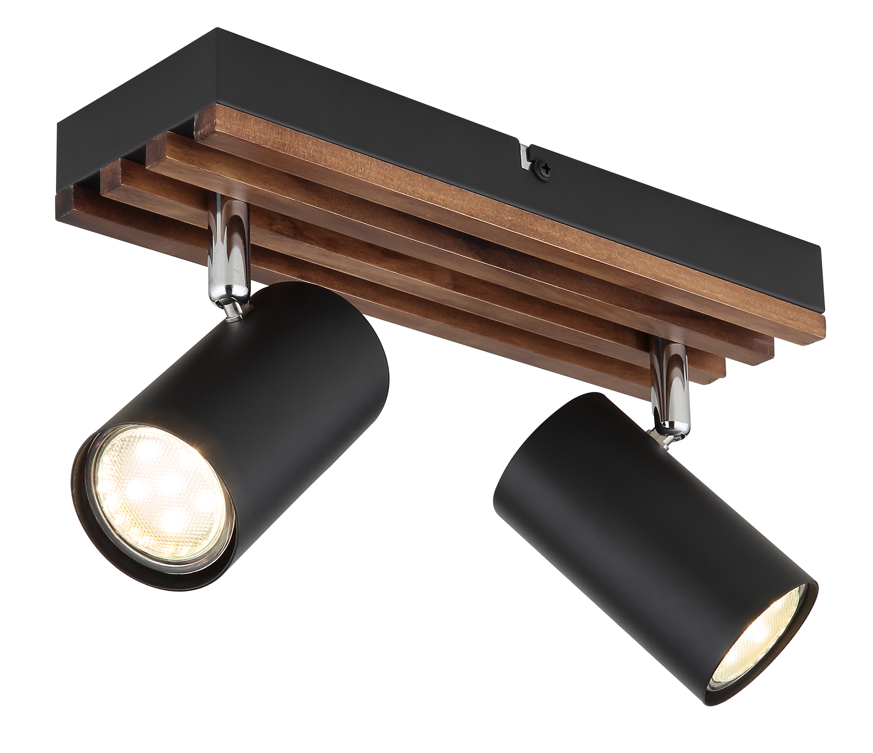 Strahler KAYDEN - Metall schwarz matt, 2x GU10