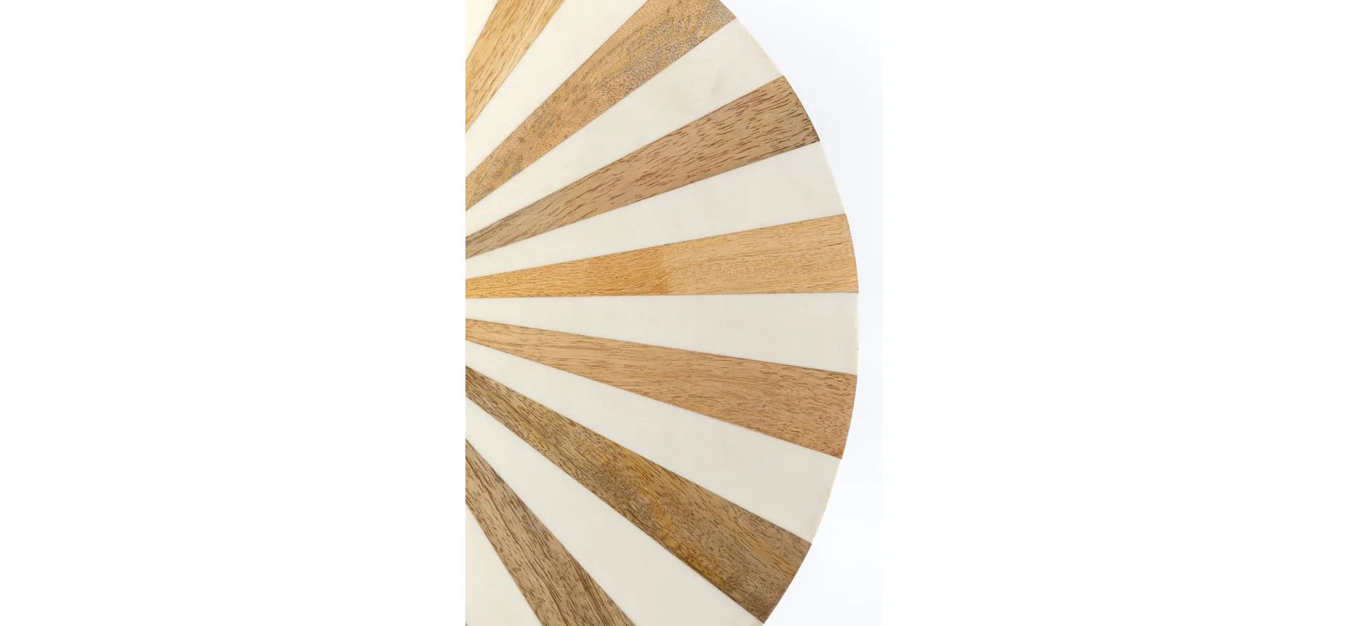 Beistelltisch- DH ca. 40x50 cm, Faserplatte, Cirque Gold/Weiß, Gold