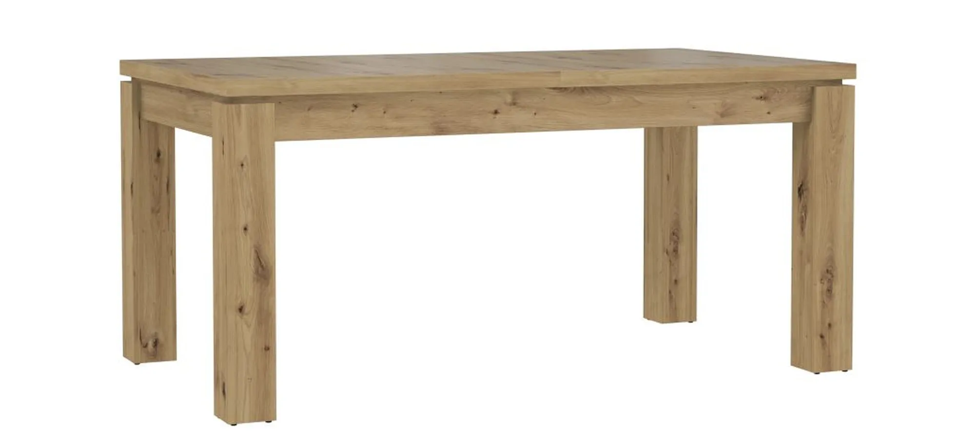 Esstisch FARIDA - ausziehbar, LB ca. 160x90 cm, Eiche Dekor
