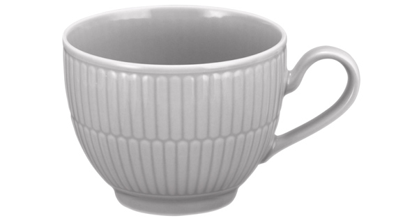 Kaffeeobertasse - Amina Silbergrau uni Kaffeeobertasse - Amina Silbergrau uni