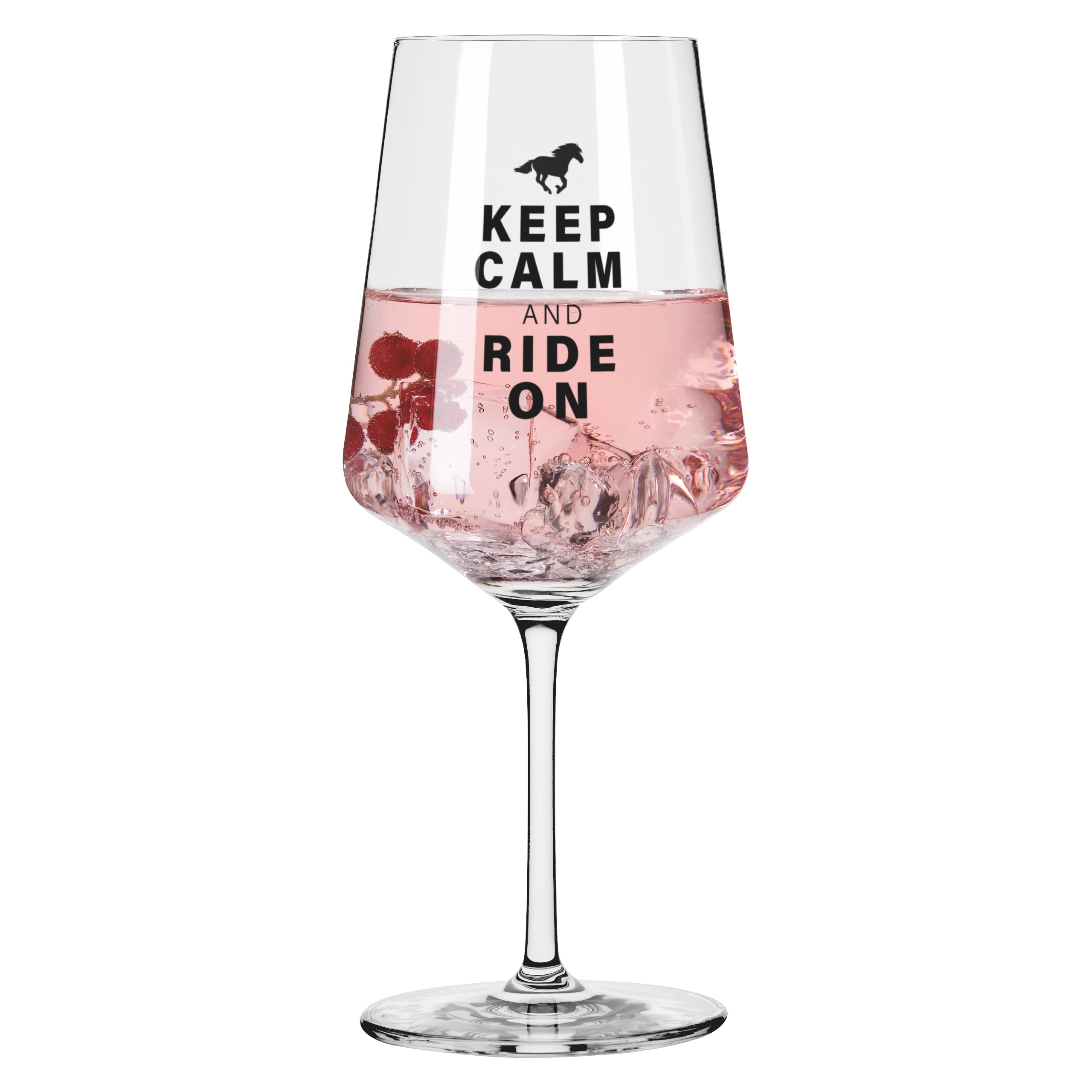 Ritzenhoff Cocktailglas Reitgold - Keep calm