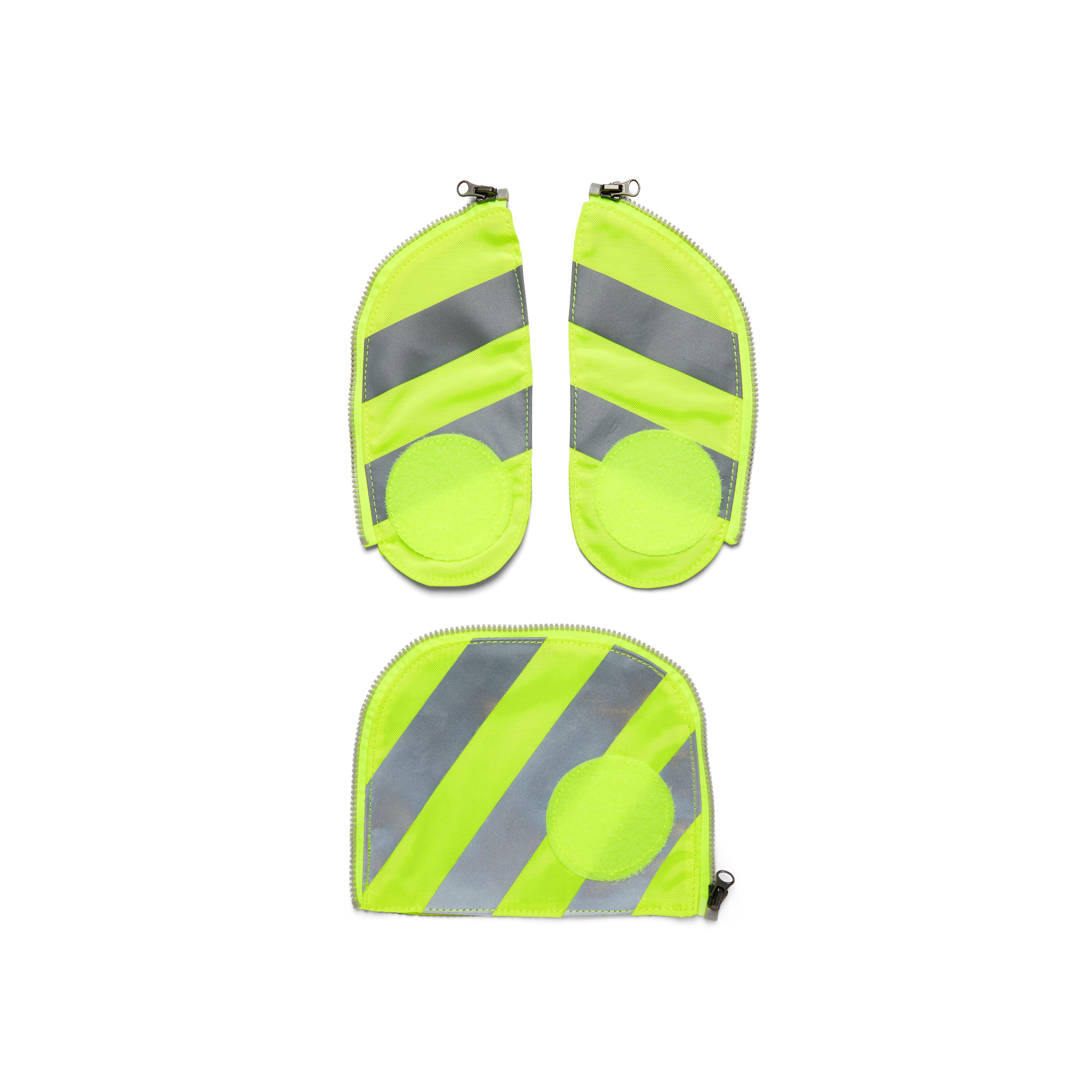 egobag Sicherheitsset, gelb - fluo zip mit reflektorstreifen