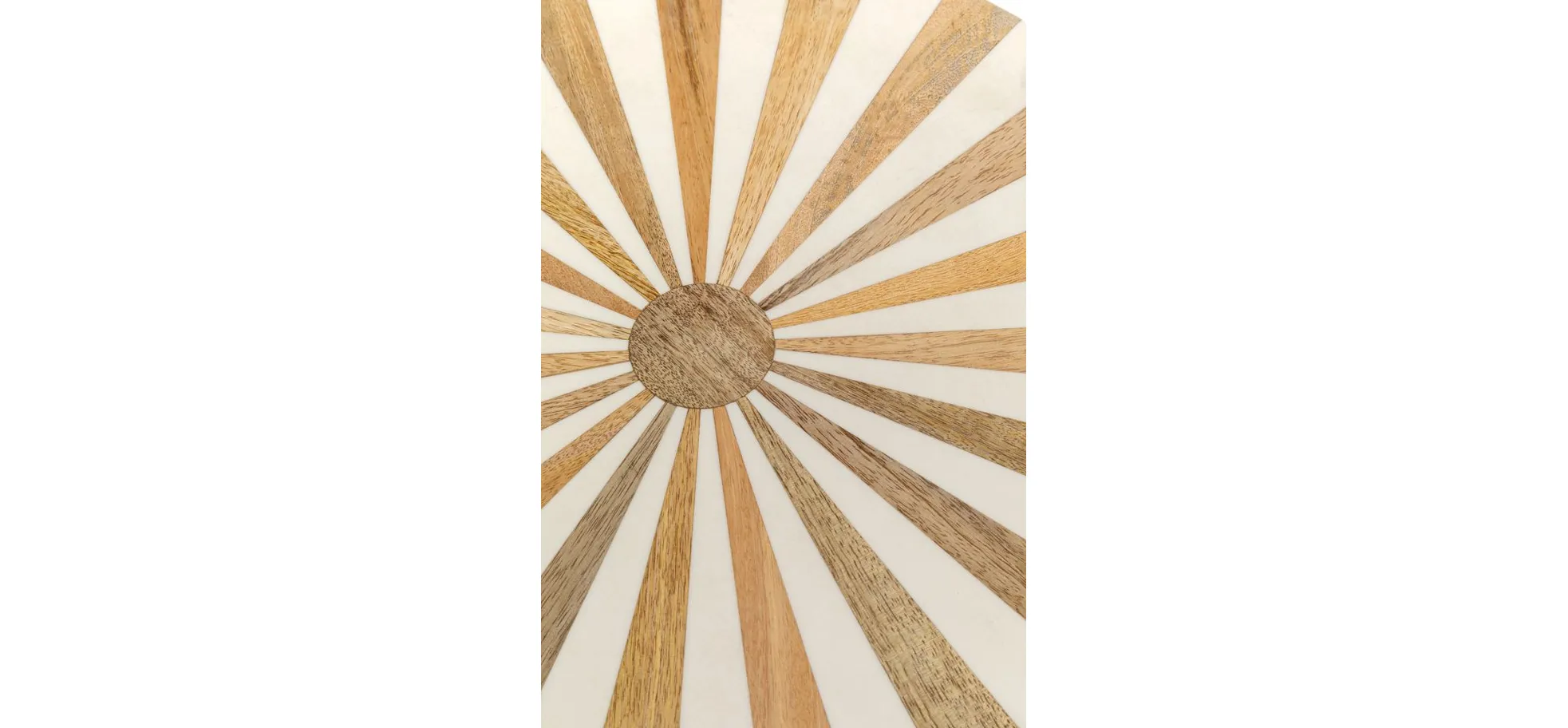 Beistelltisch- DH ca. 40x50 cm, Faserplatte, Cirque Gold/Weiß, Gold