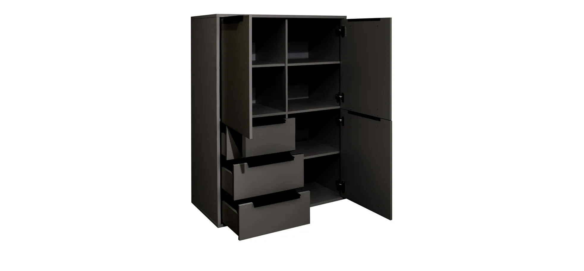 Highboard - Anthrazit 