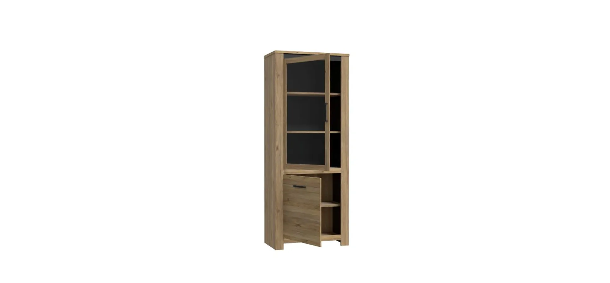 Vitrine, Mauvella Oak  - Fares 