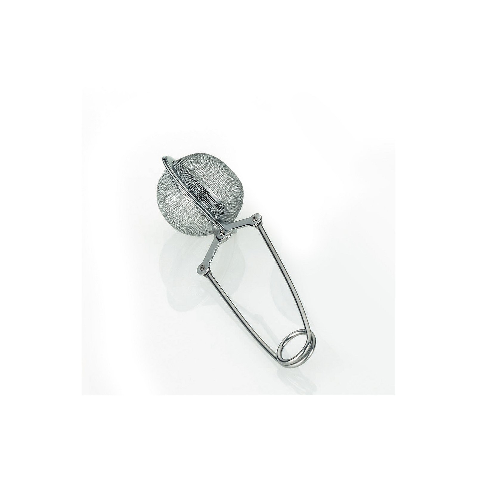 Tee-/Gewürzzange Profi 15x4,5 cm - Edelstahl 18/10 silber glänzend