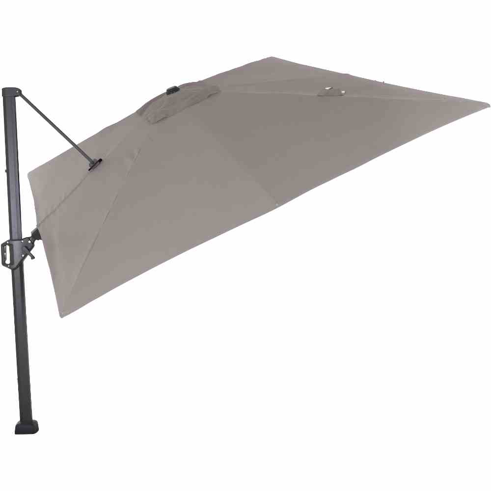 Ampelschirm, Bezug taupe - Sunset