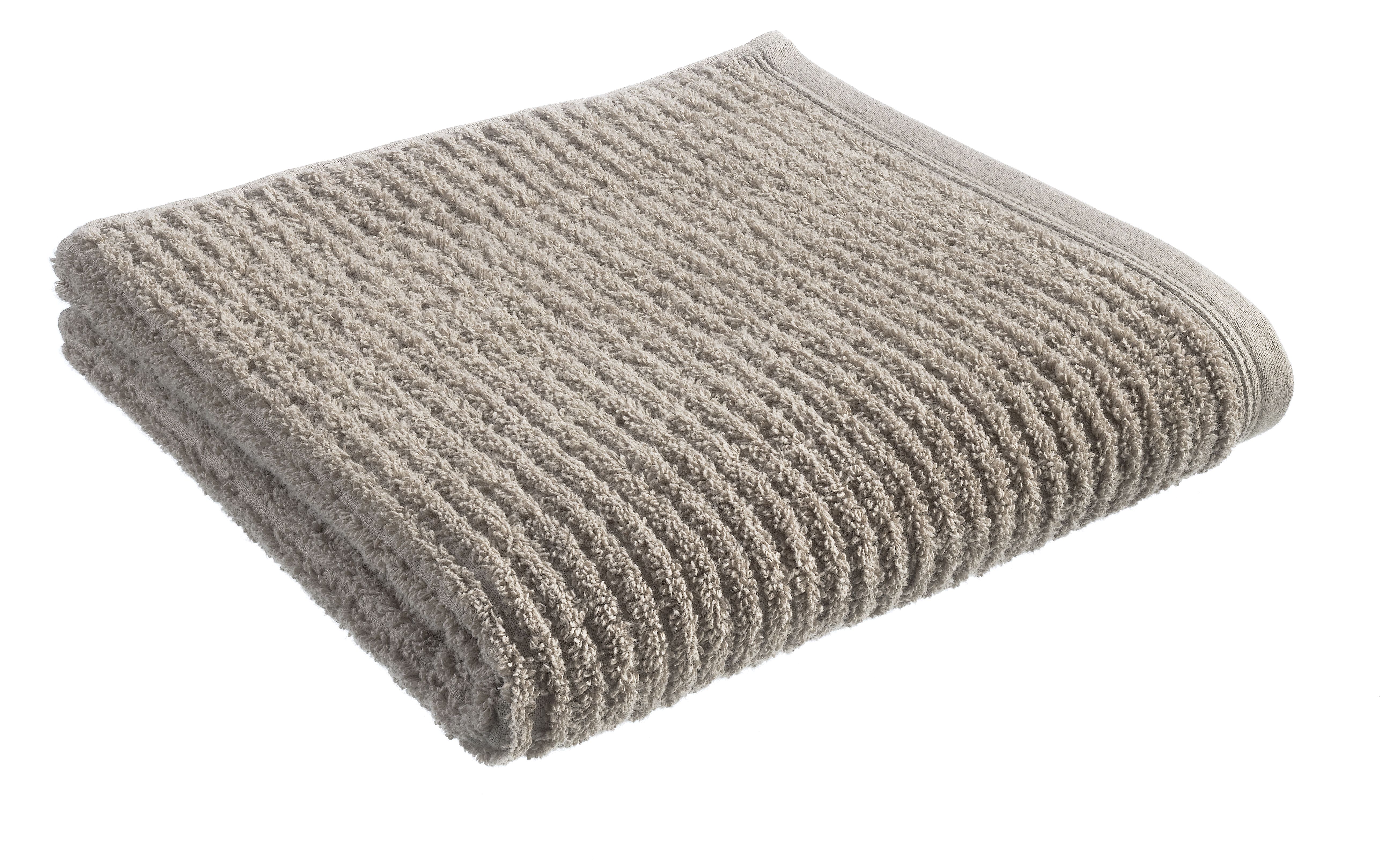 Handtuch Casea natürlich Almeria 50x100cm - taupe