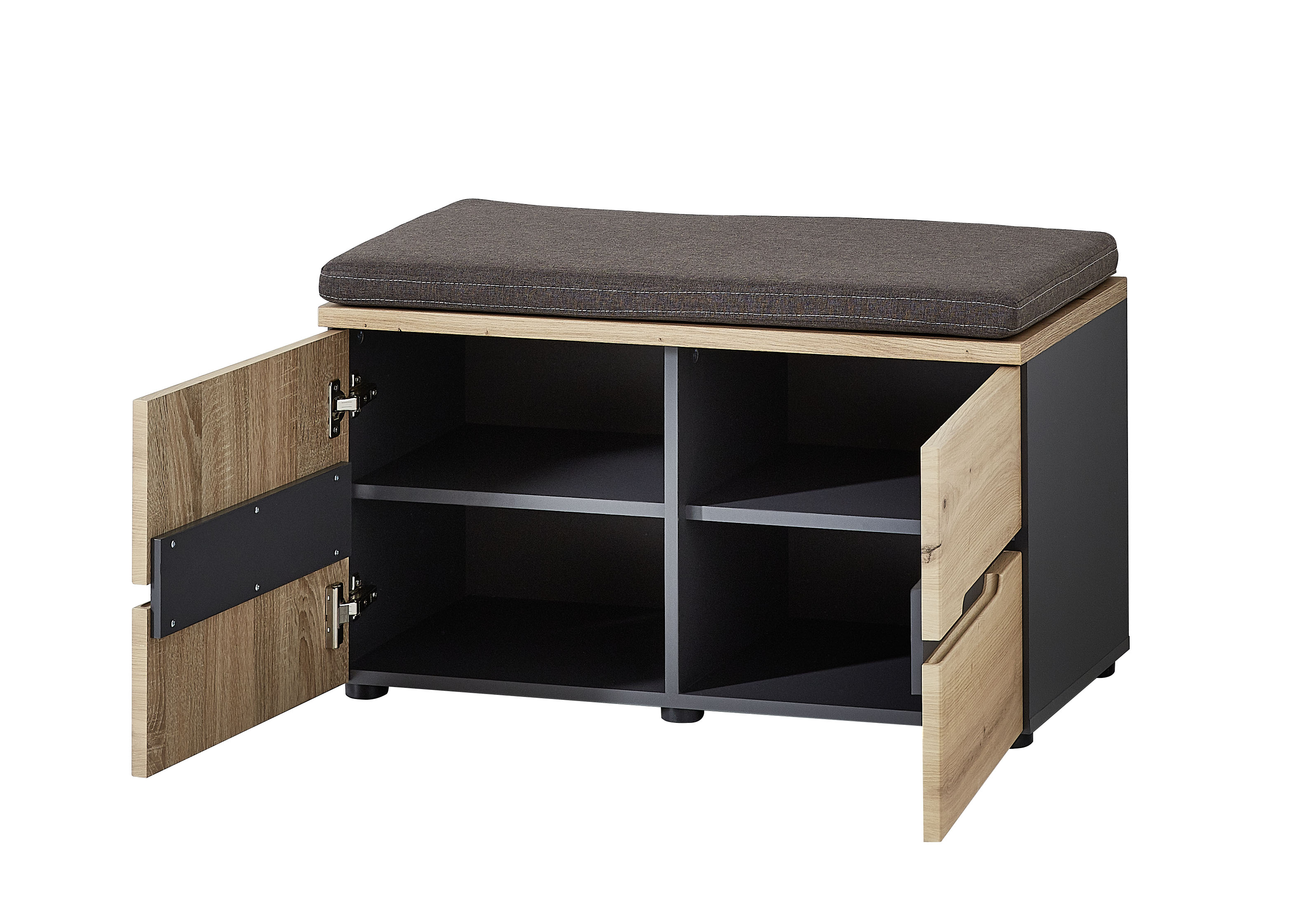 Garderobenbank, Artisan Eiche MDF - Ilario