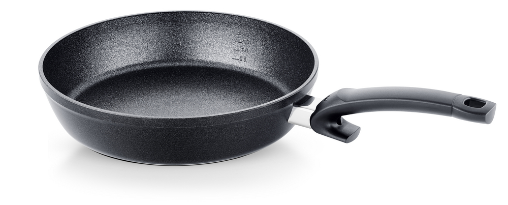 Fissler Pfanne Adamant Comfort m. Sicherheitsgriff - Ø ca. 28cm, inkl. Glasdeckel und Pfannenschutz