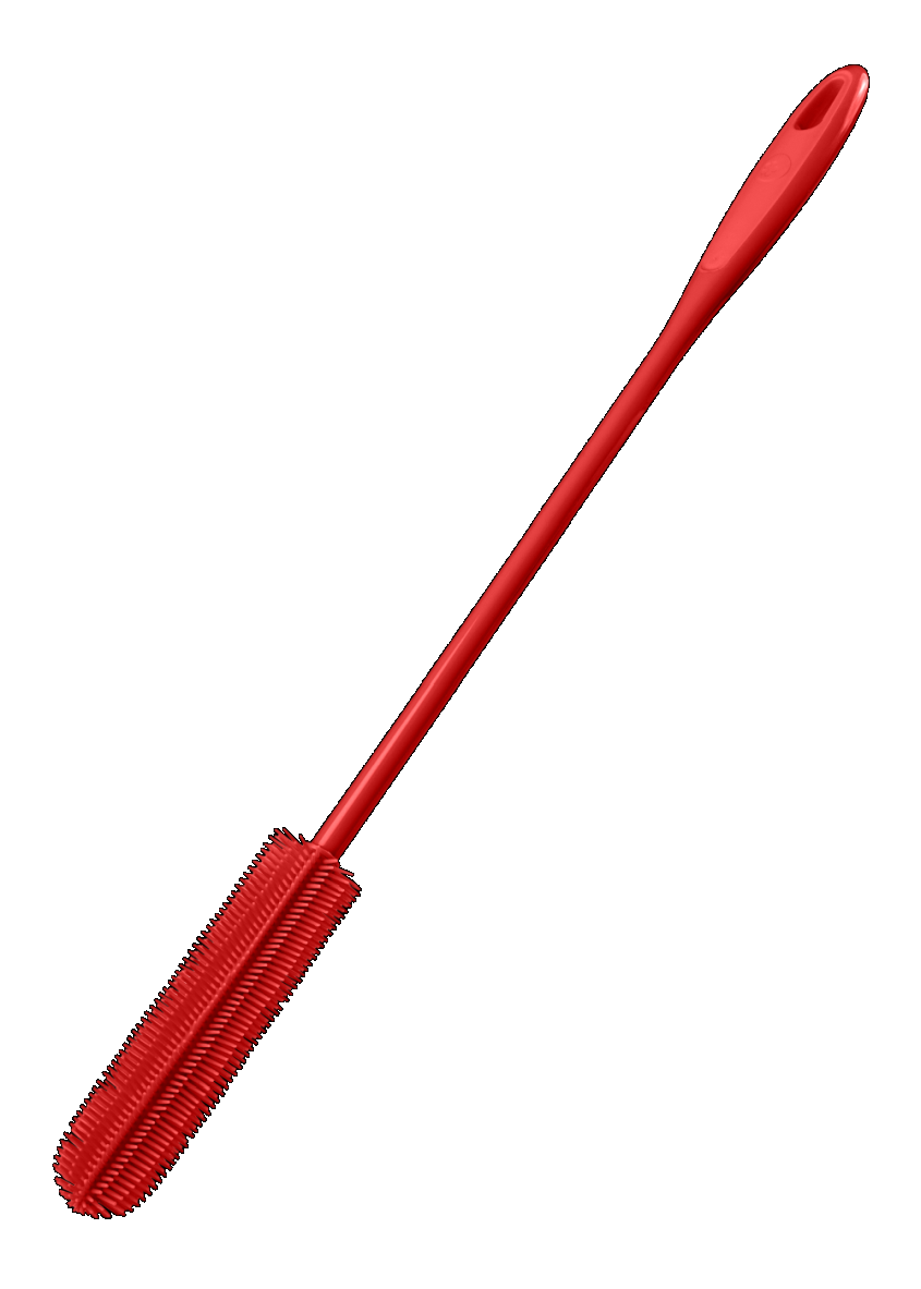 Flaschenbürste Slim - rot