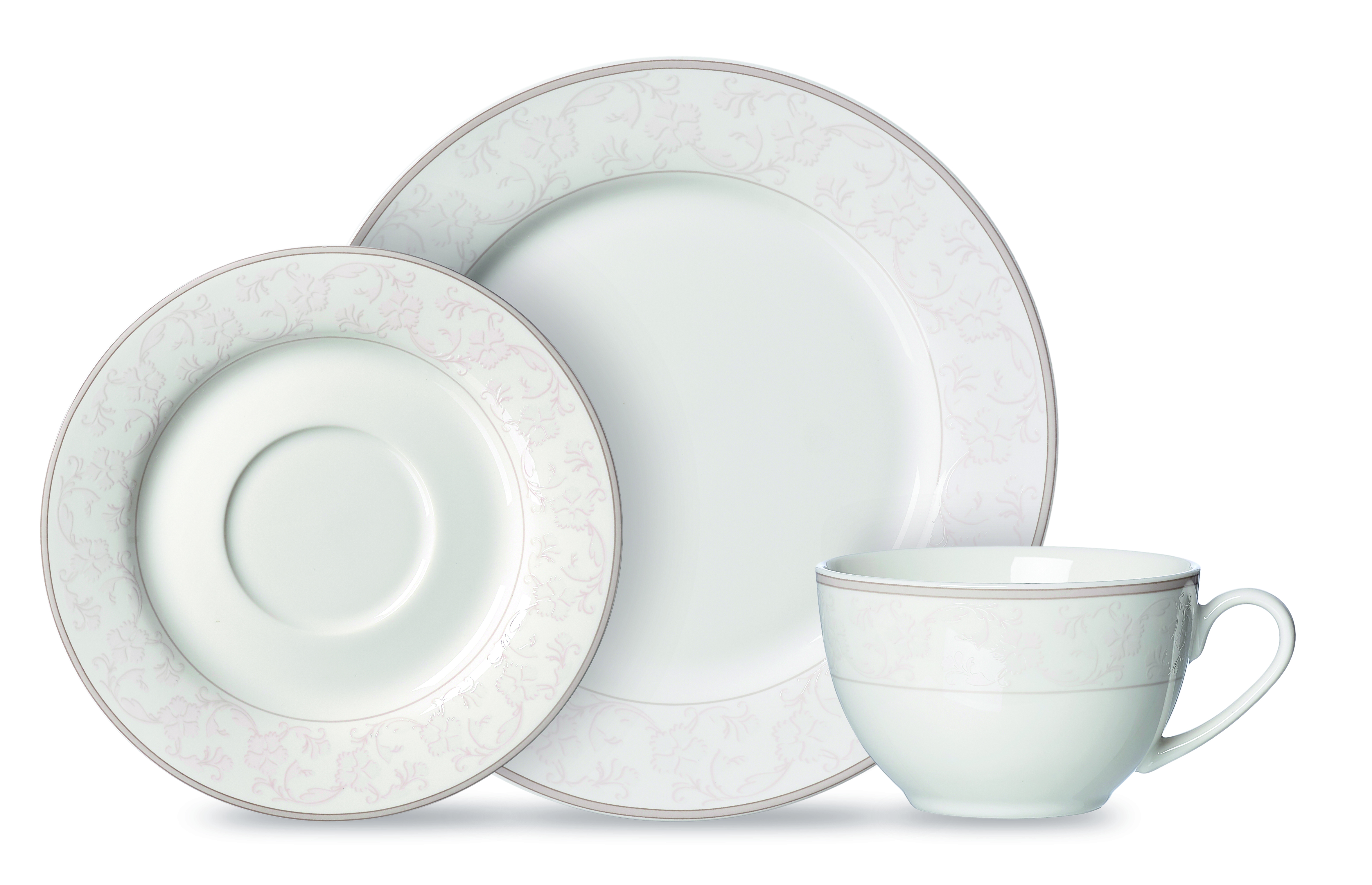 Untertasse Isabella 15,5 cm - Porzellan, spülmaschinengeeignet, rund