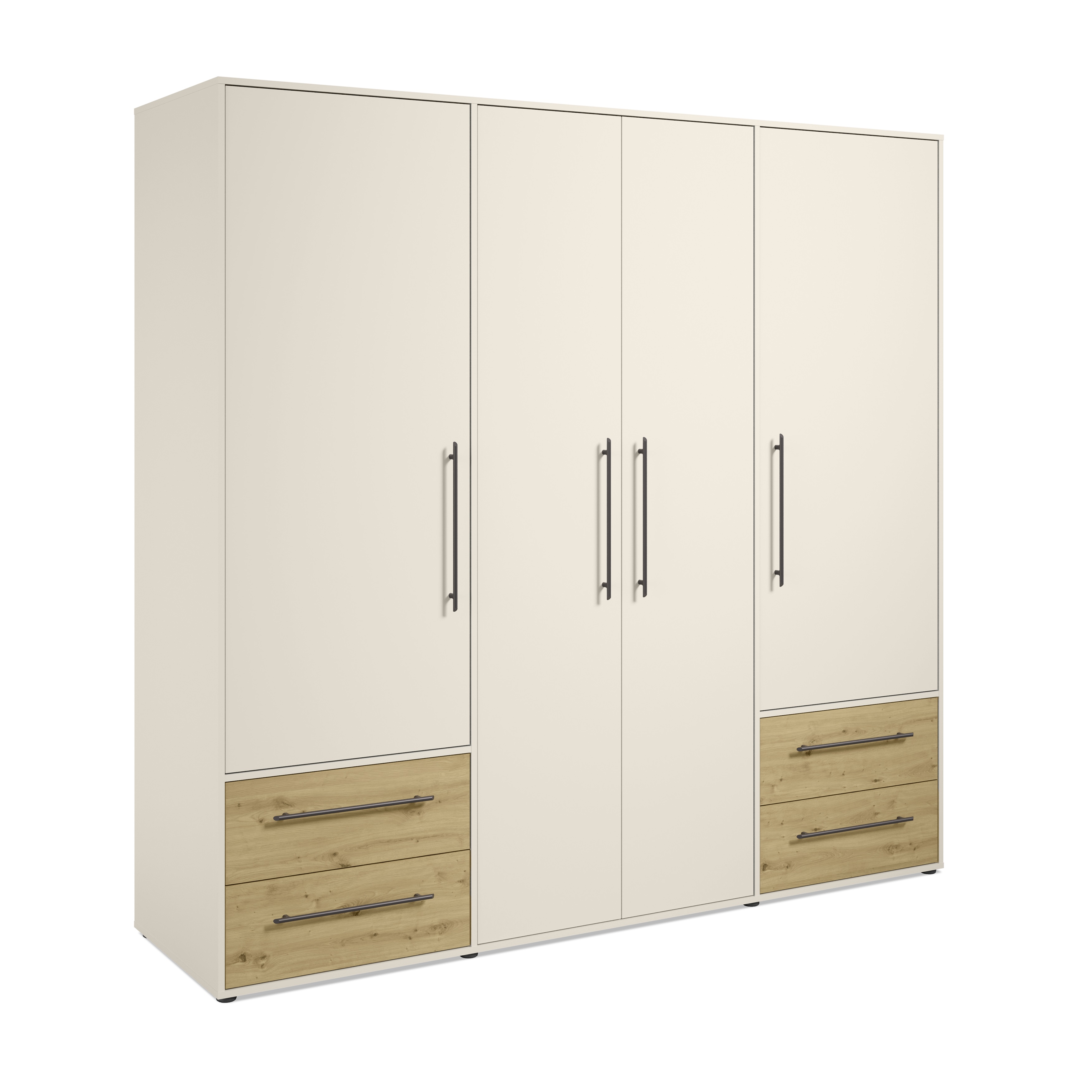 Drehtürenschrank, Dekor sand - Fathie