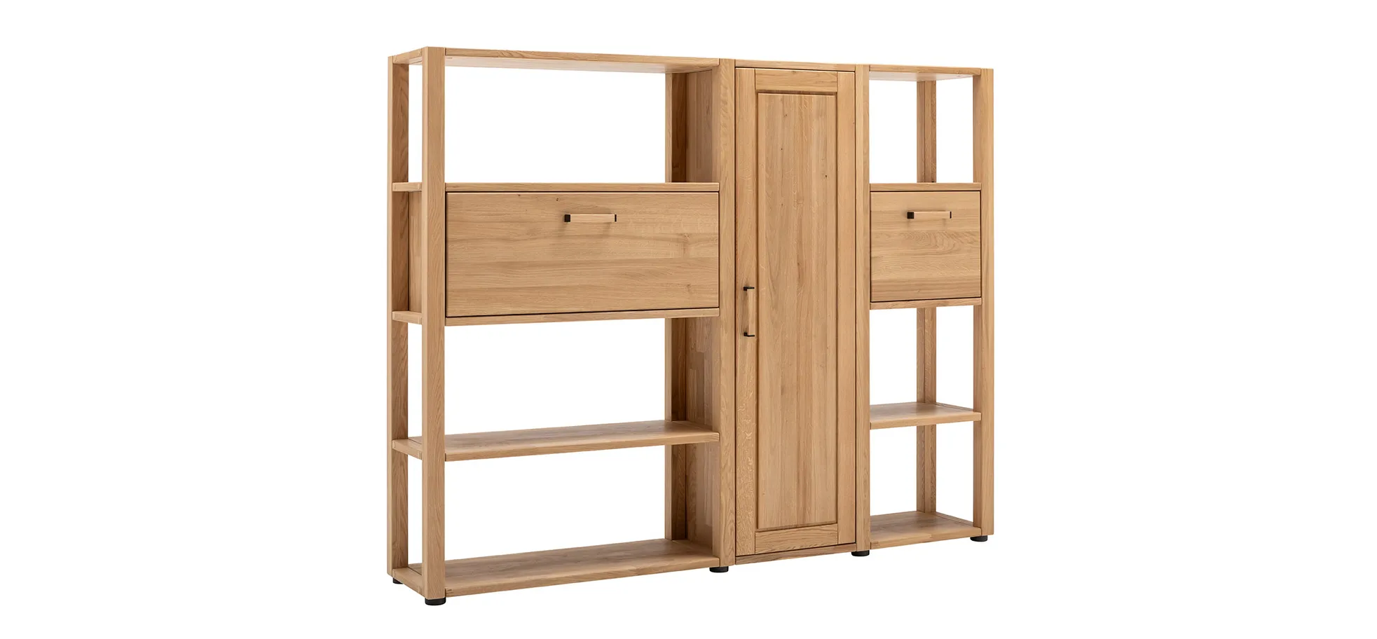 Highboard, Eiche massiv, legno geölt - Elara
