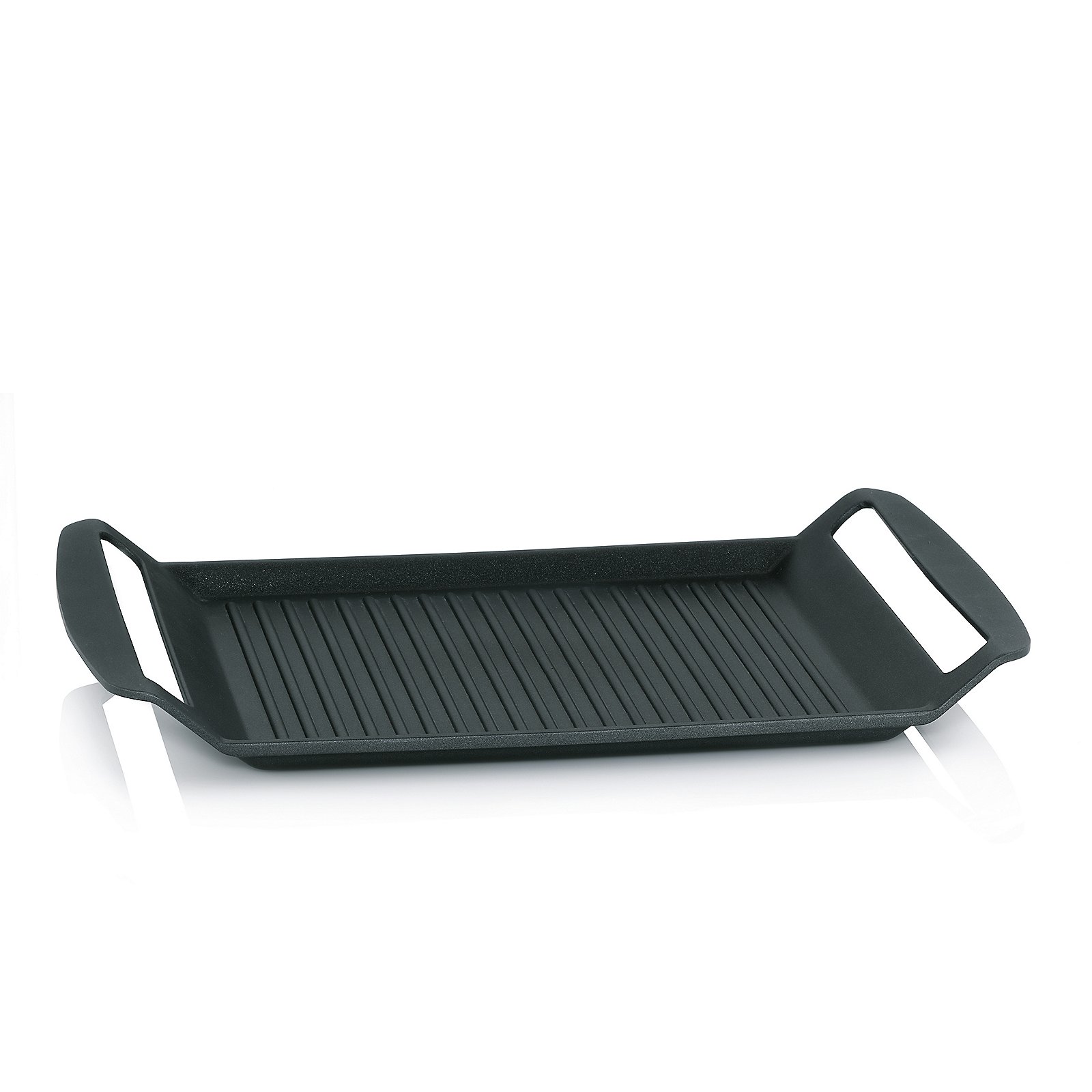 Grillplatte Kerros 24x4x30 cm - Aluguss schwarz