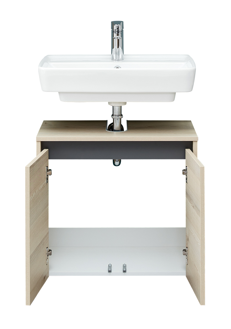 WB-Unterschrank, Pinie, 2 Türen - QUICKSET - 393