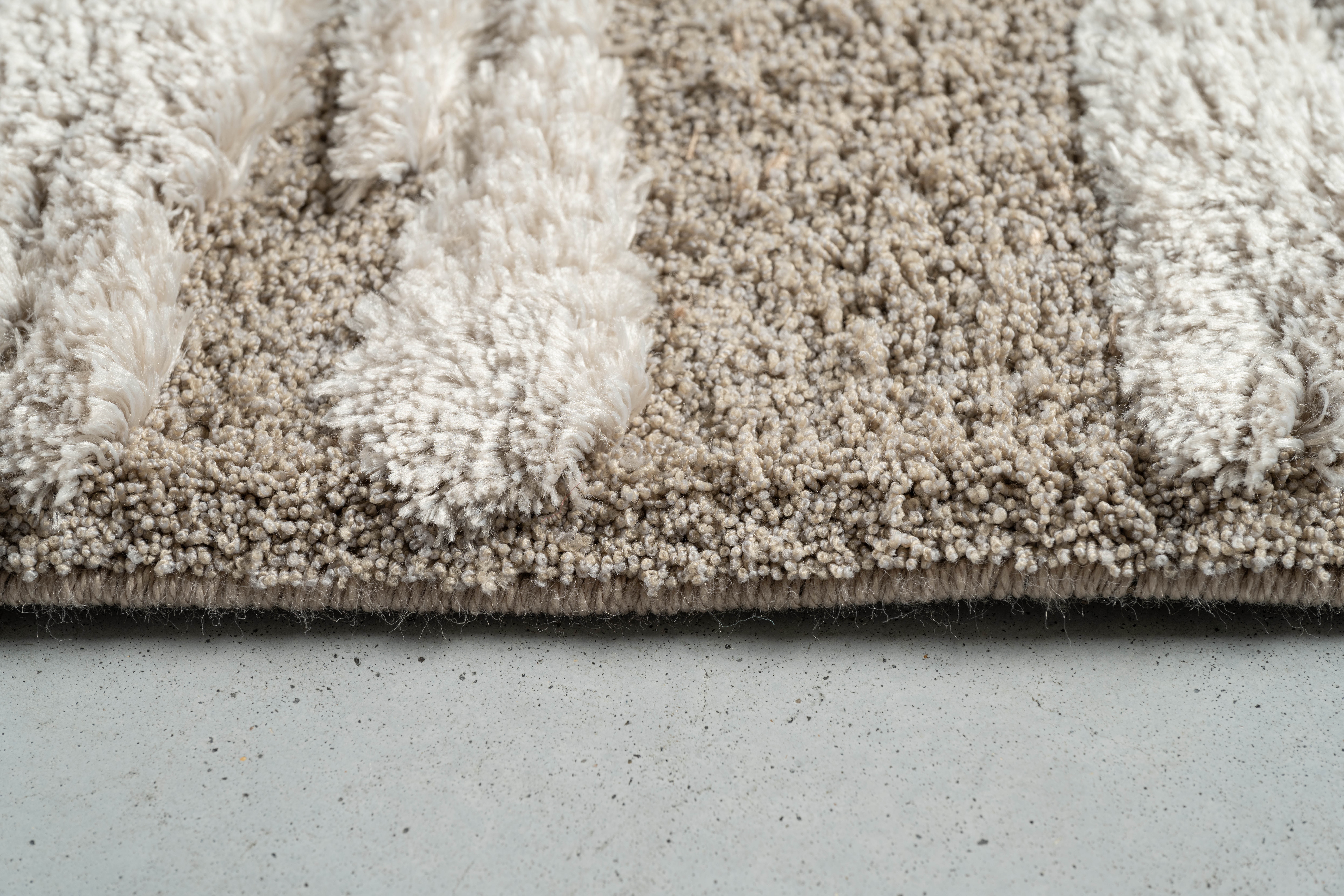 Webteppich, braun, 80x150 cm, rechteckig - Rimba