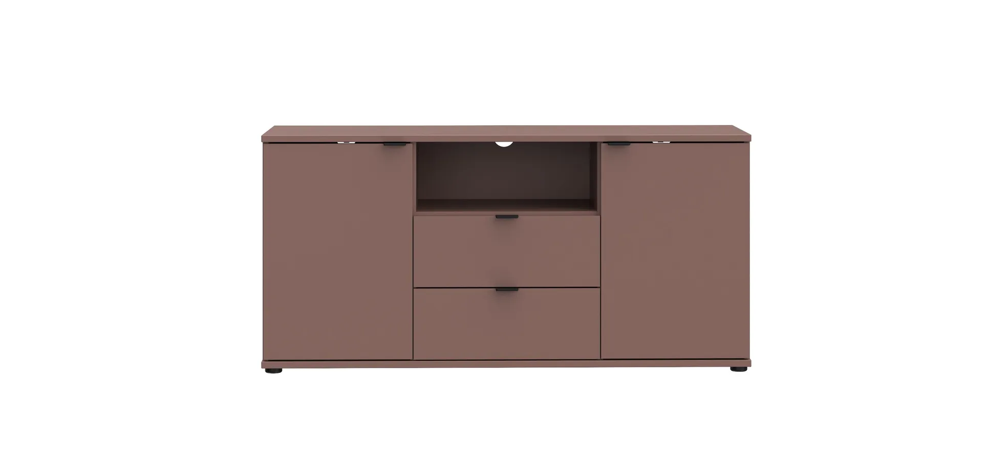 TV-Unterschrank, Terracotta  - Finella