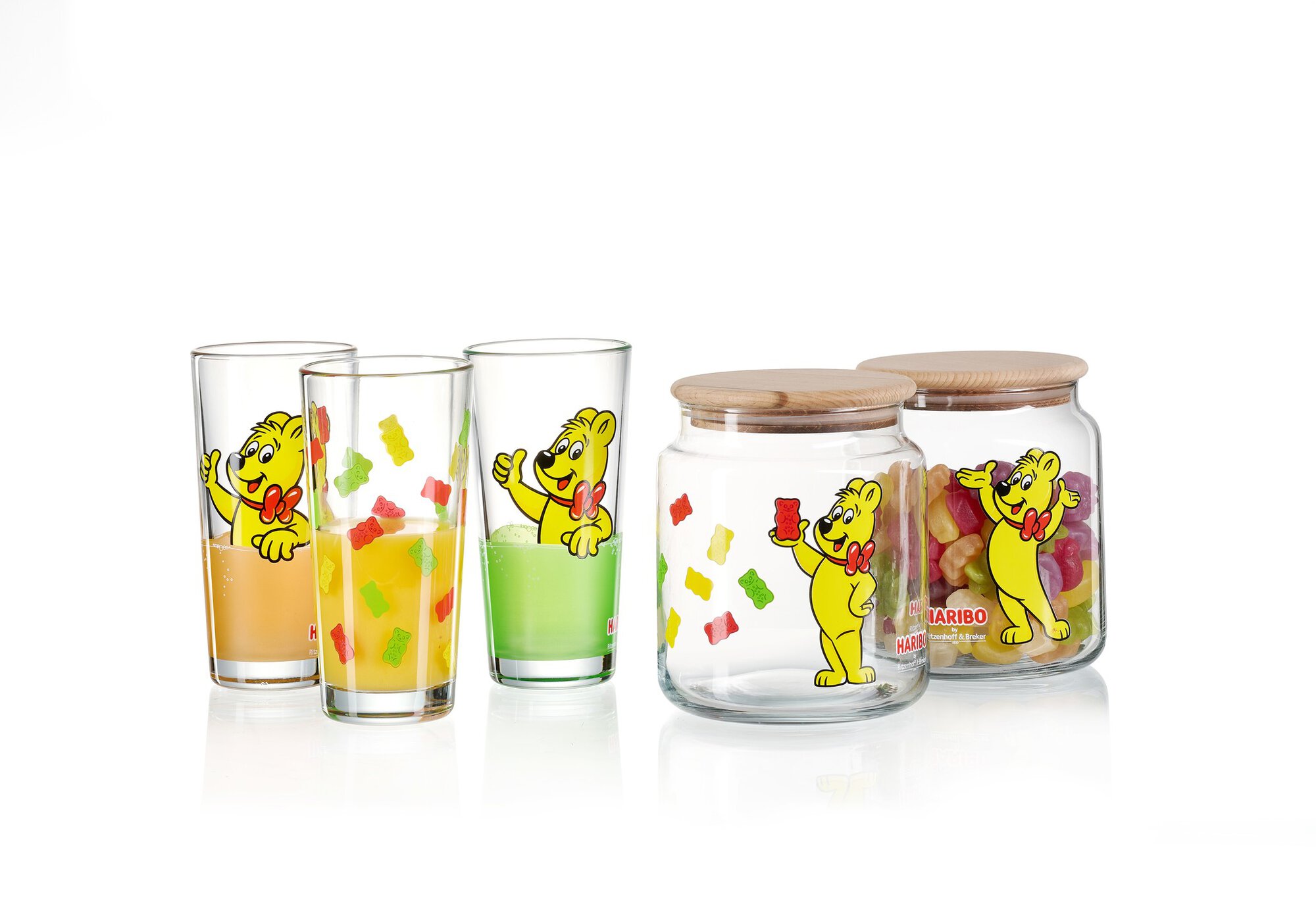 Trinkglas HARIBO - 380 ml Thumbs Up