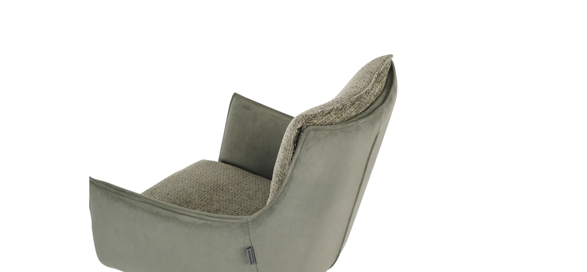 Armlehnstuhl, Bezug Winter moss/Retrobliss - Mandy