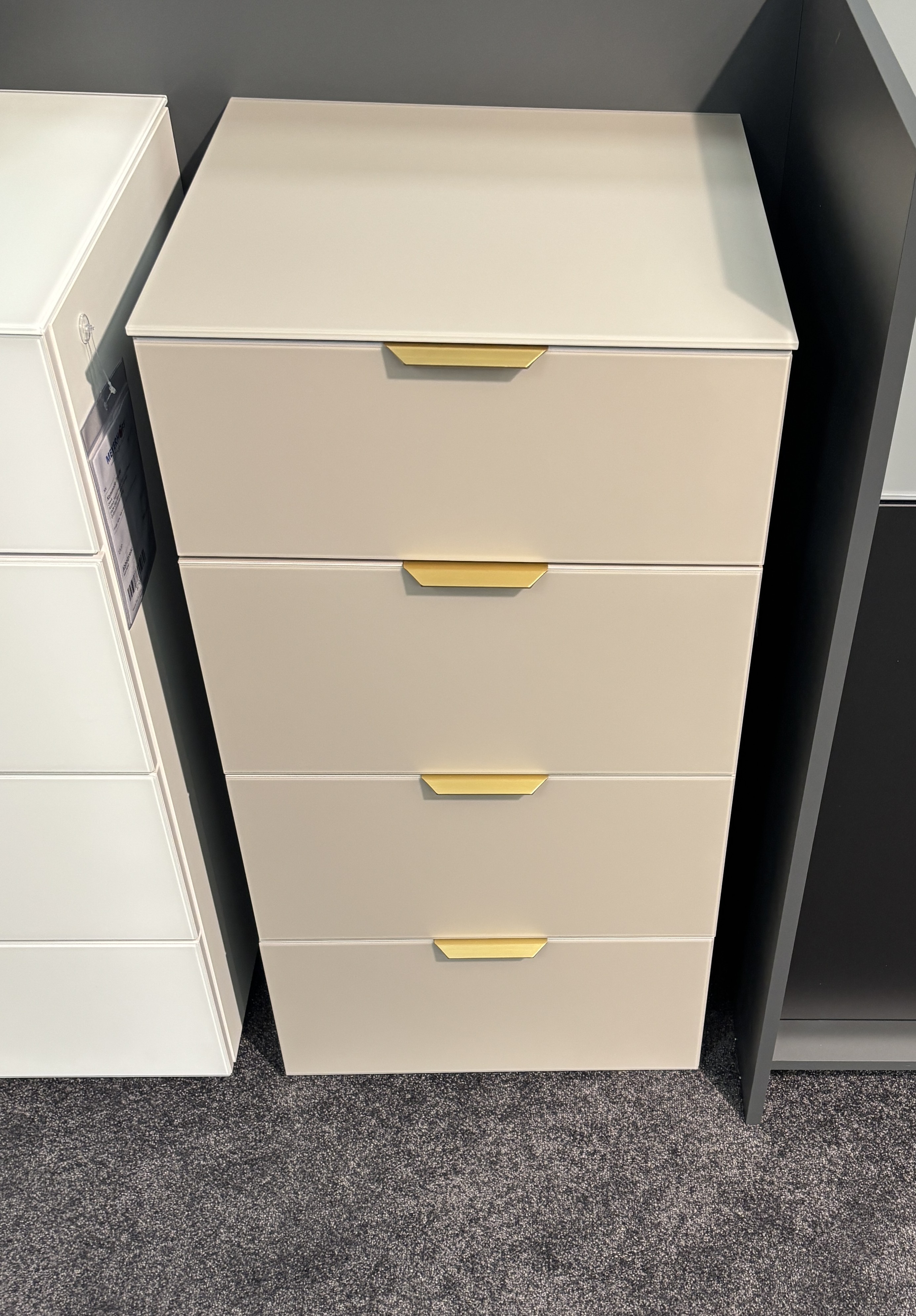 Kommode Typ 03, Glas Nougat matt - Join-It