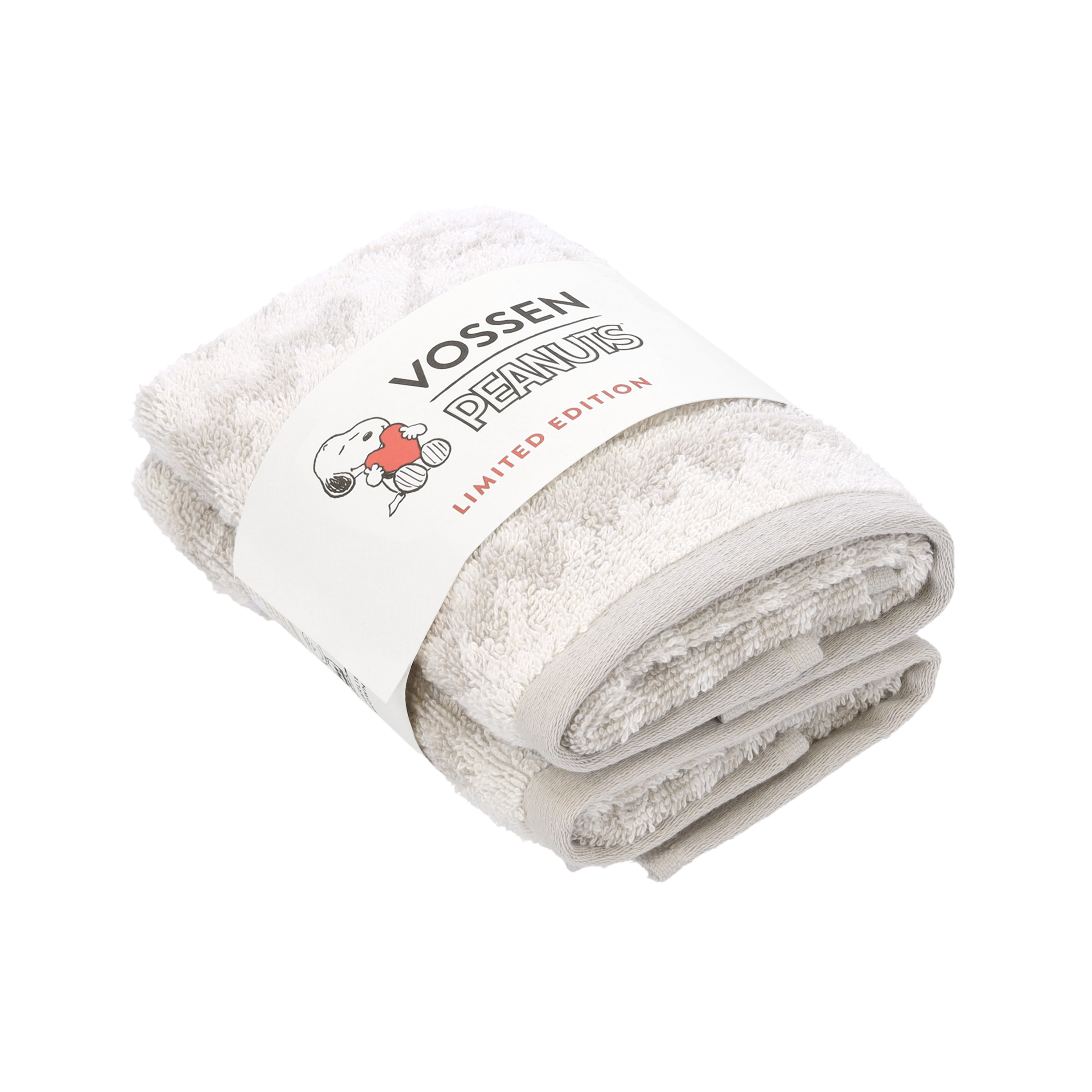 Gästetuch Charlie Brown - 30 x 50cm, pearl grey