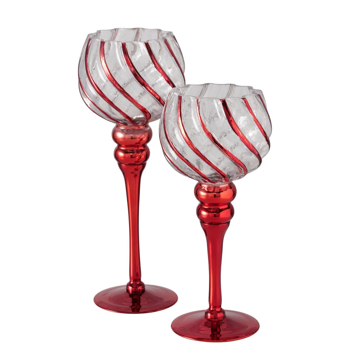 Windlicht Manou, klein - H 29,00 cm, Glas lackiert