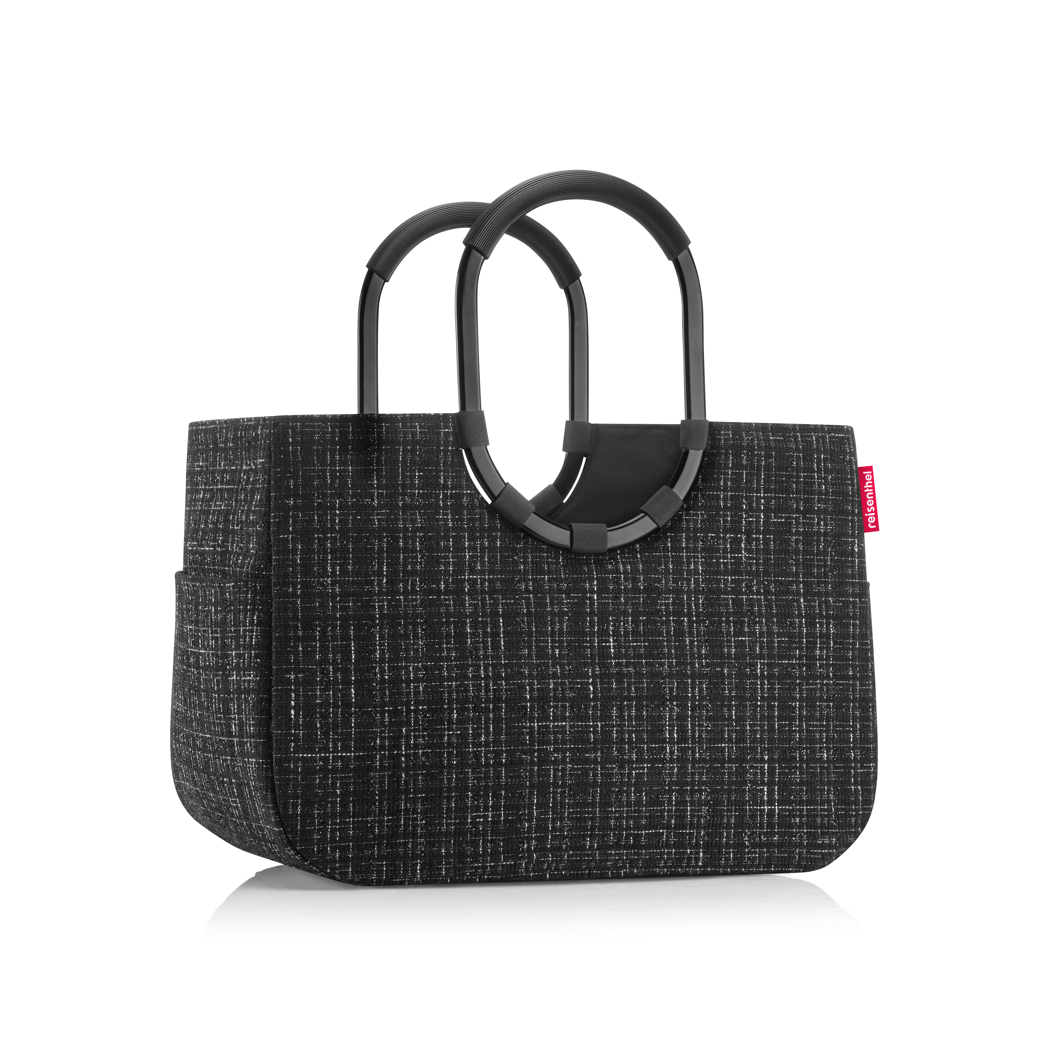 reisenthel, loopshopper L - bouclé black