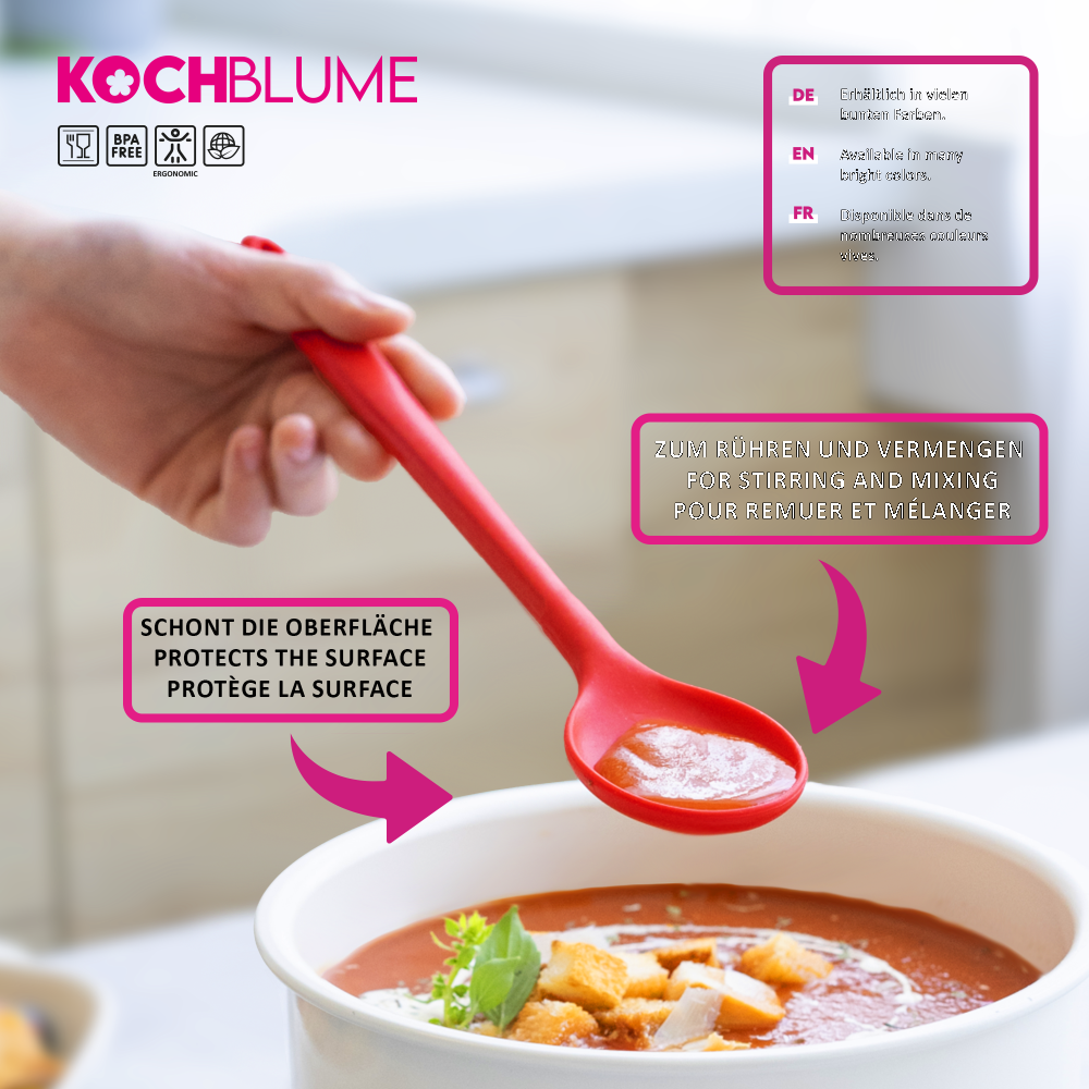 Kochlöffel - rot