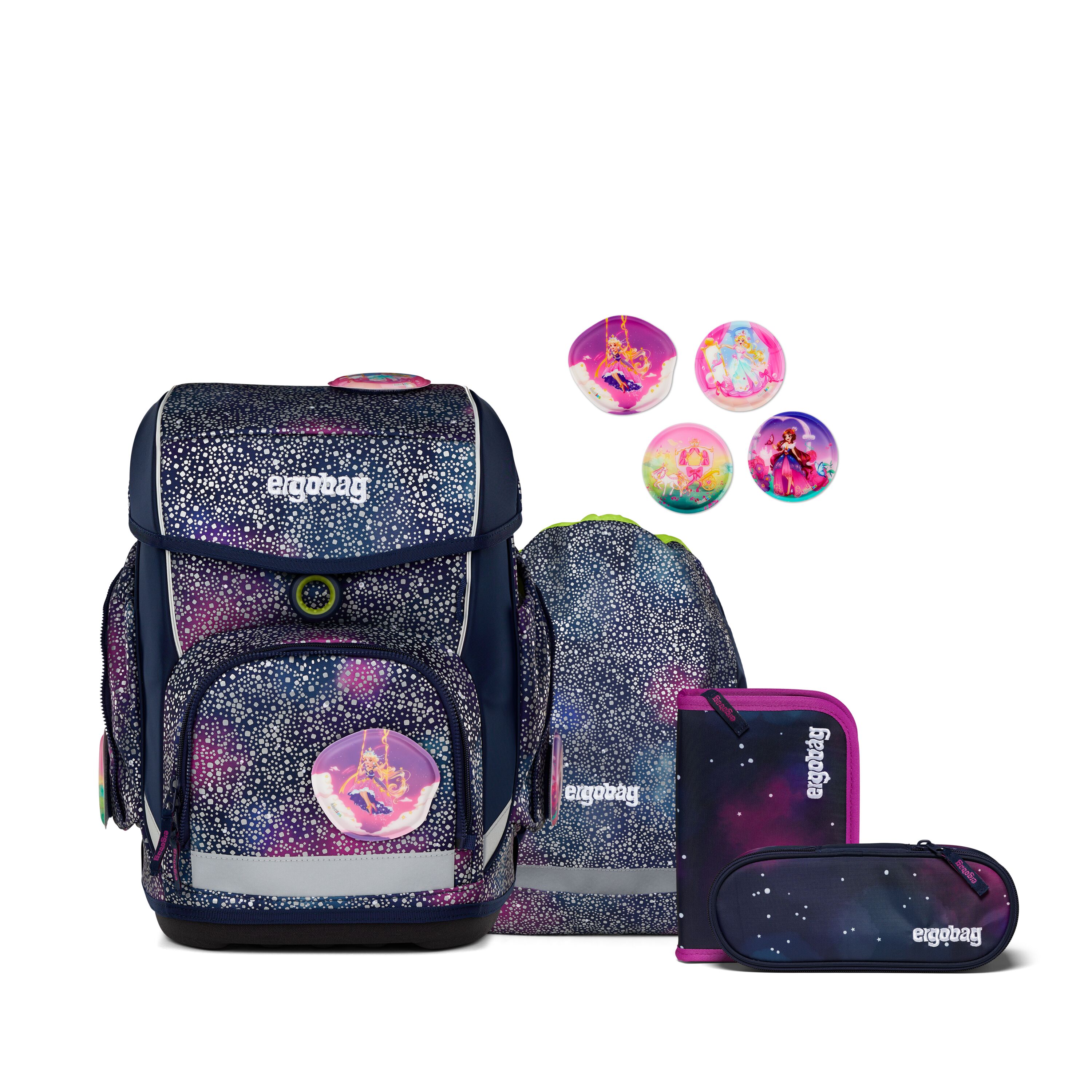 egobag Schulranzenset Bärlaxy - cubo
