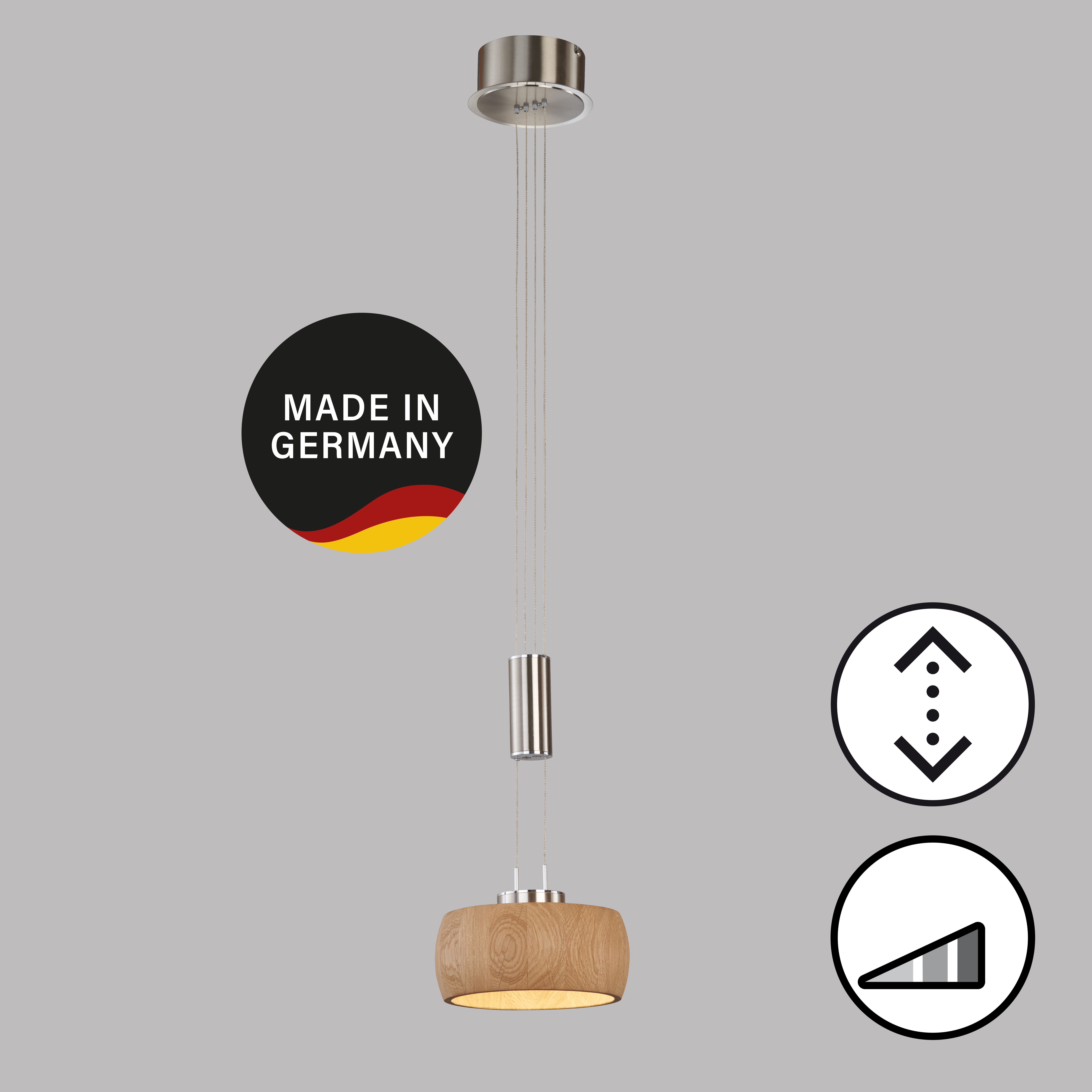 Pendelleuchte Shine Wood - Shine Wood