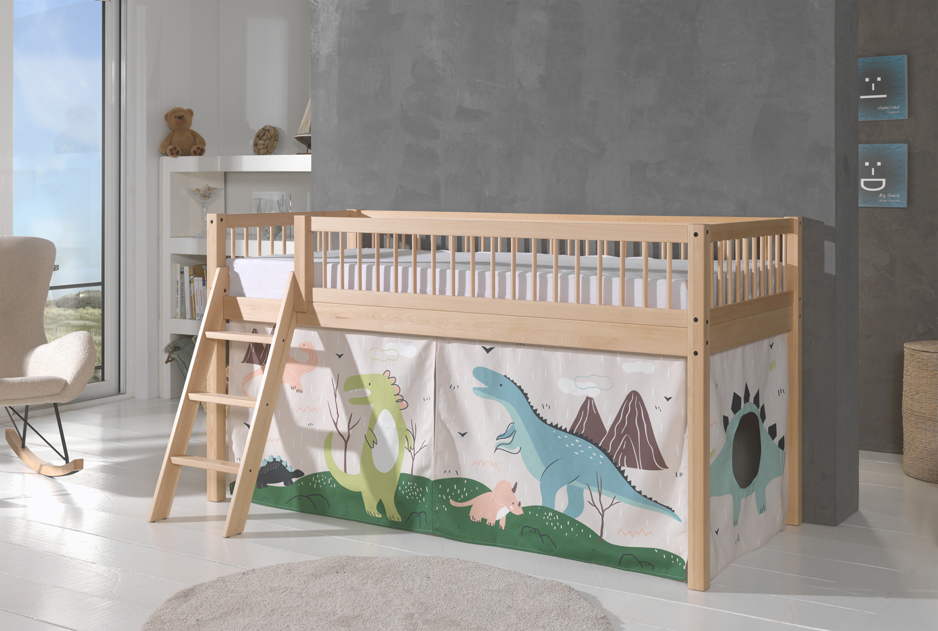 Spielbett - Forrest Natur Buche