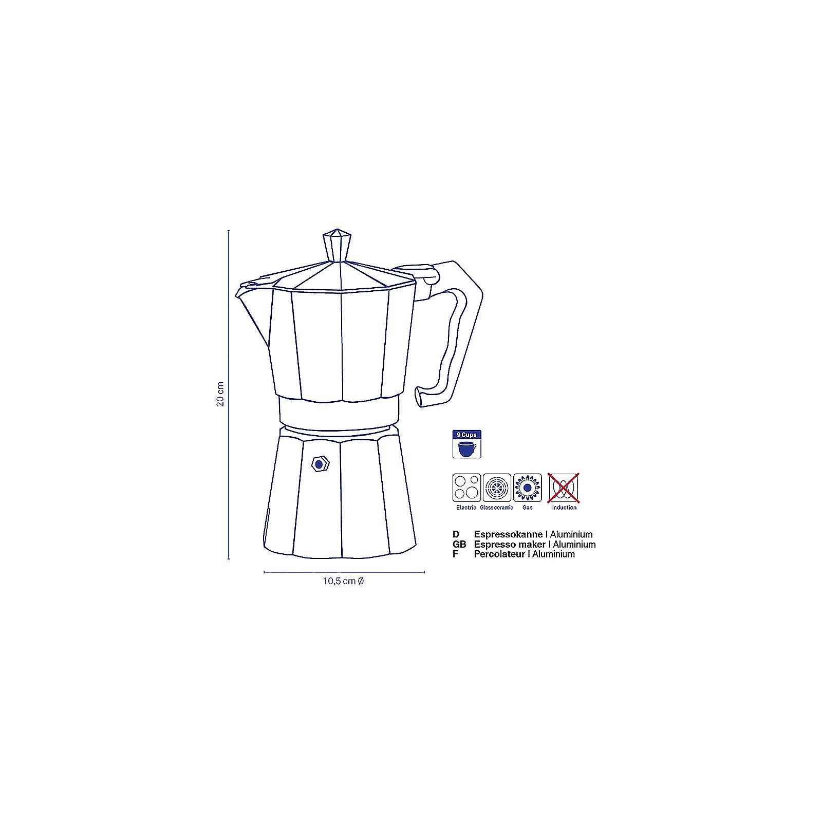 Espressokanne Italia