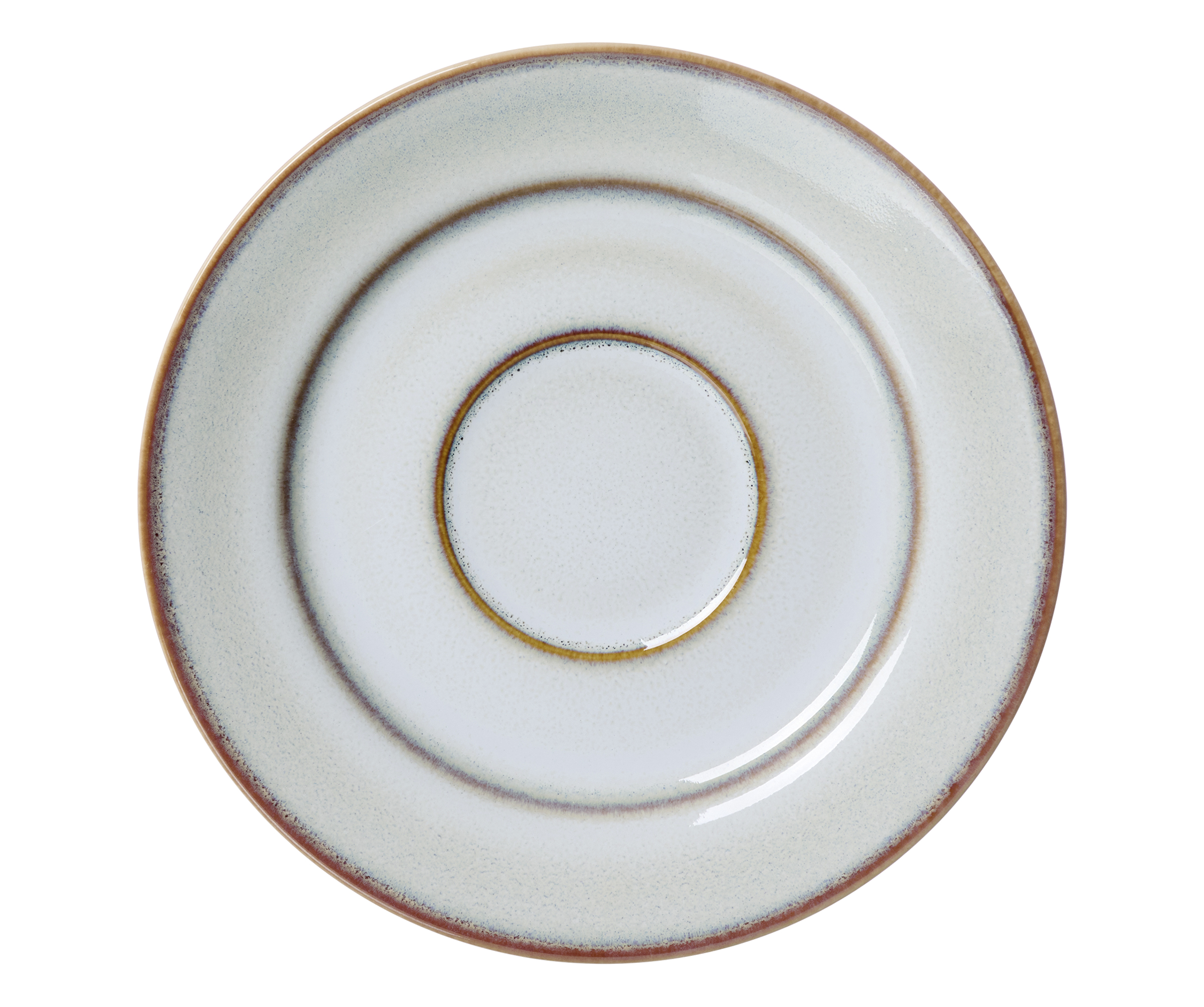 Untertasse Portofino - steinzeug, grau, 15,5cm