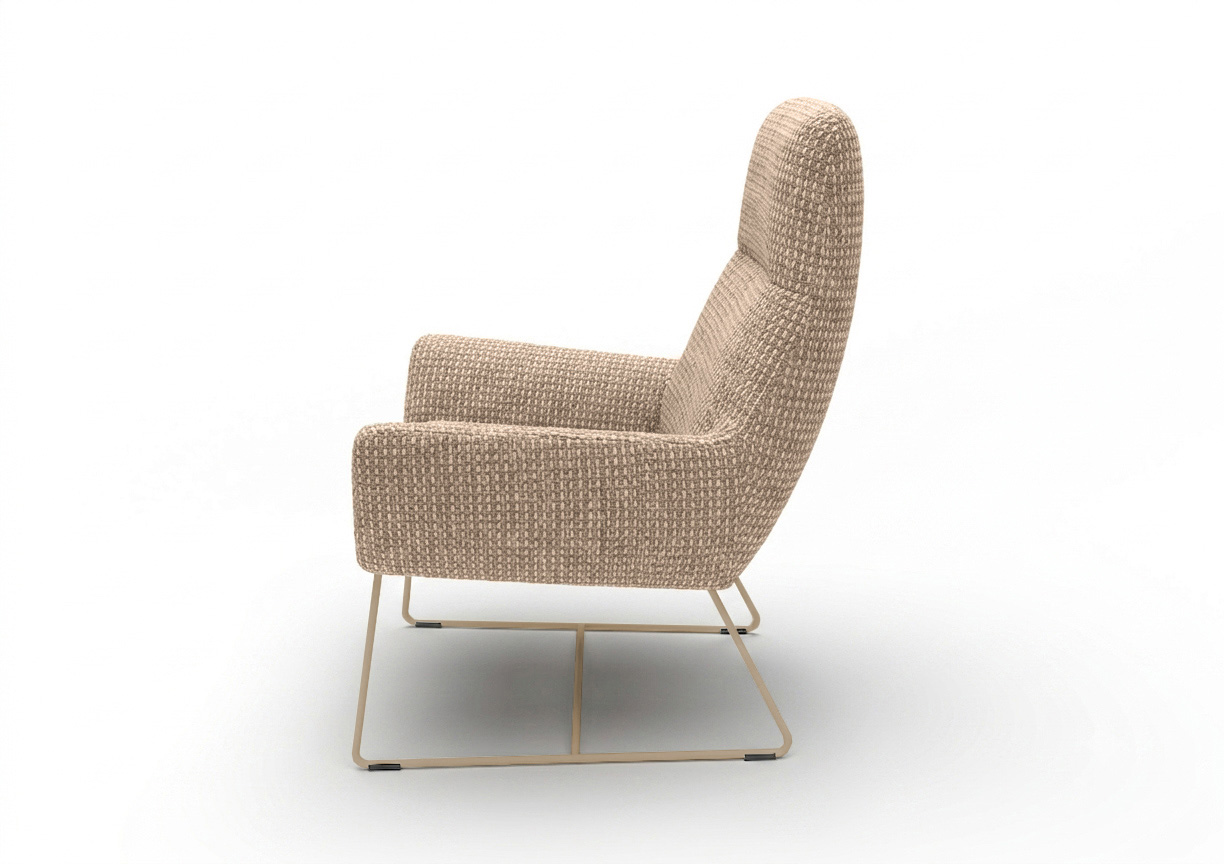 Einzelsessel, Bezug beige - MyStyle 2048