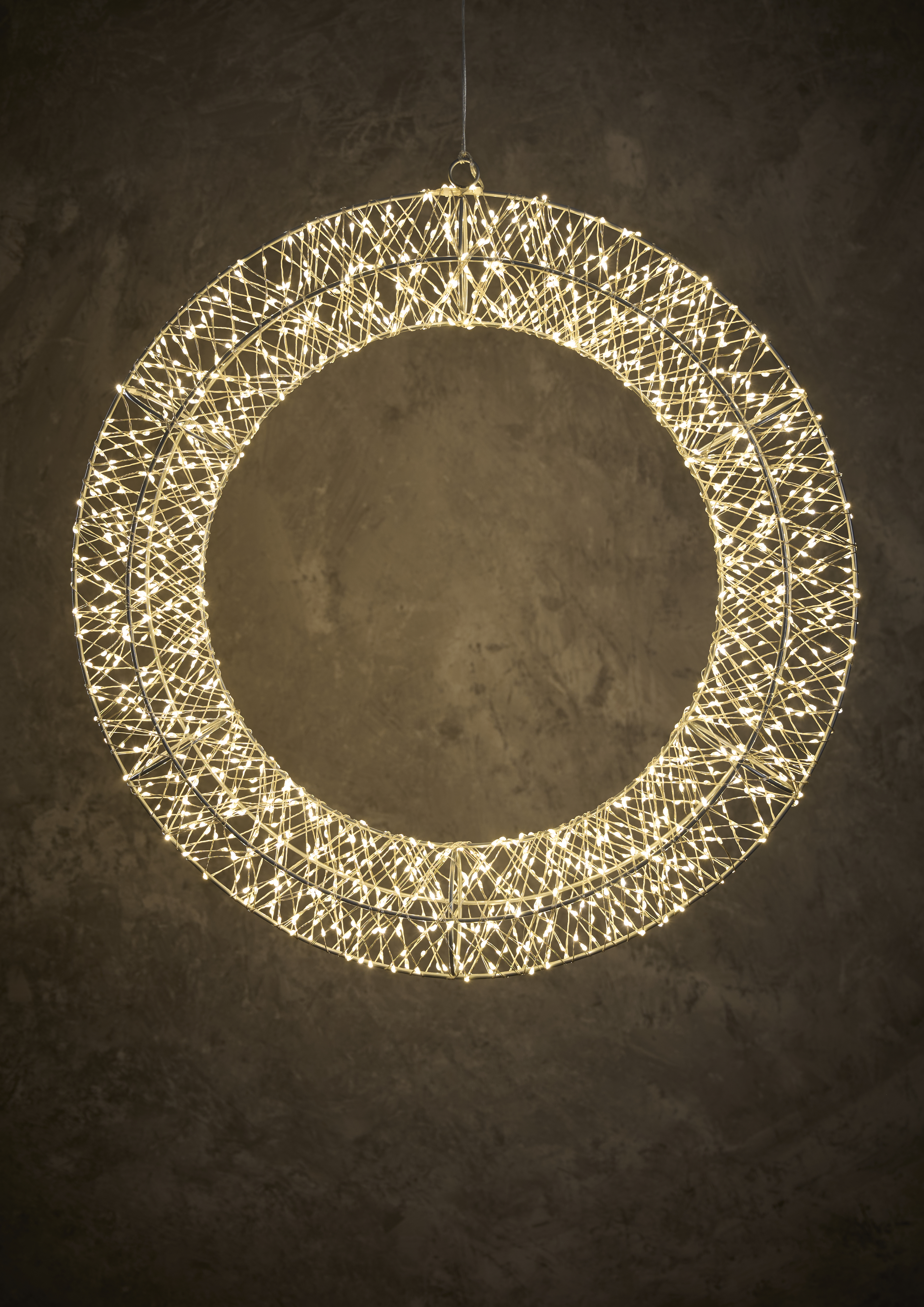 LED-Kranz 700 LED Ø 38 cm, mit Timer - 