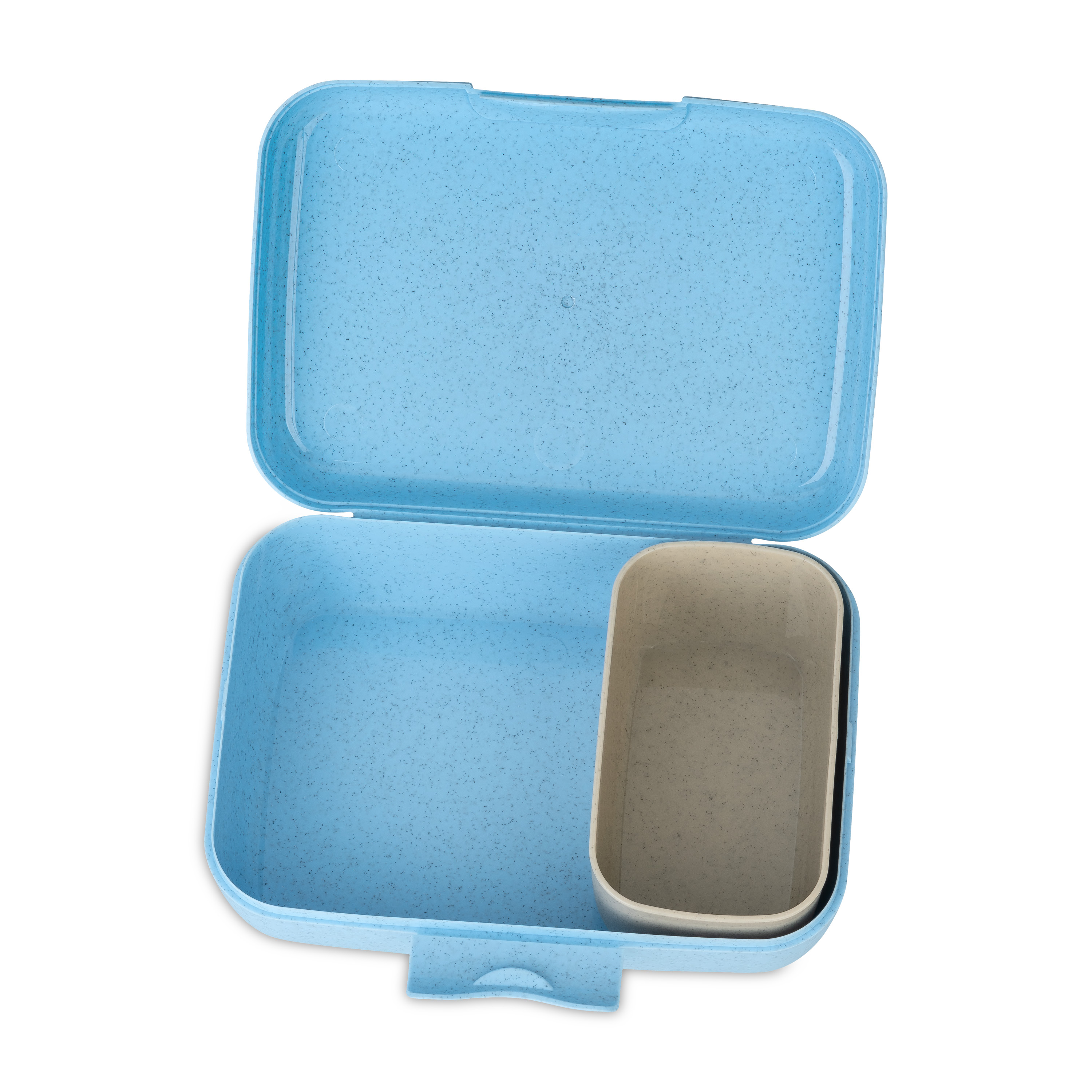 Lunchbox m. Trennschale, org. sky blue paw patrol - leicht, robust, 100% CO2-neutral